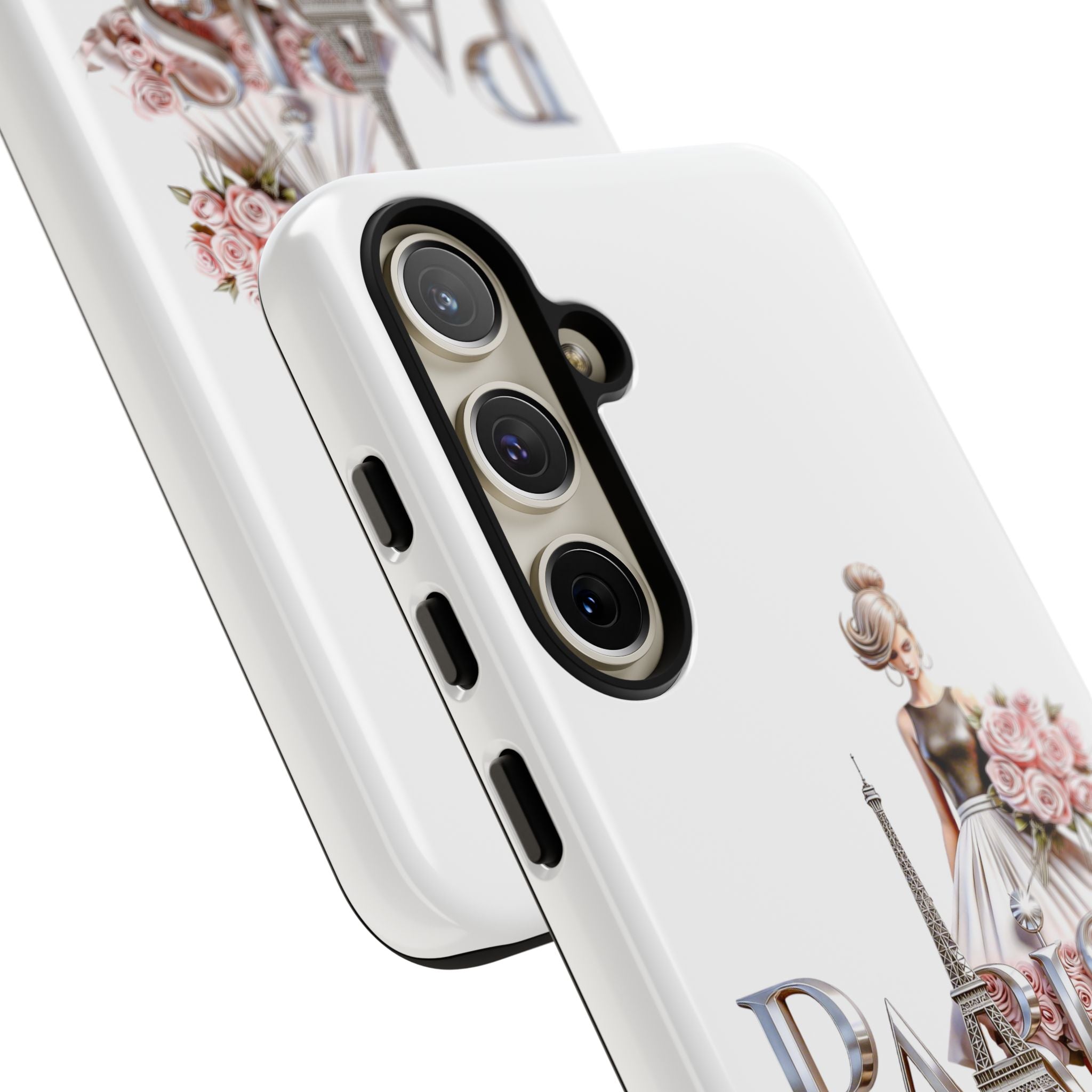 Phone Case | Eiffel Tower Floral Fashion Design Printify