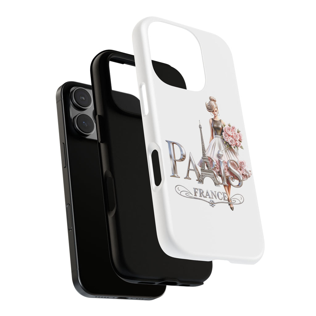 Phone Case | Eiffel Tower Floral Fashion Design Printify