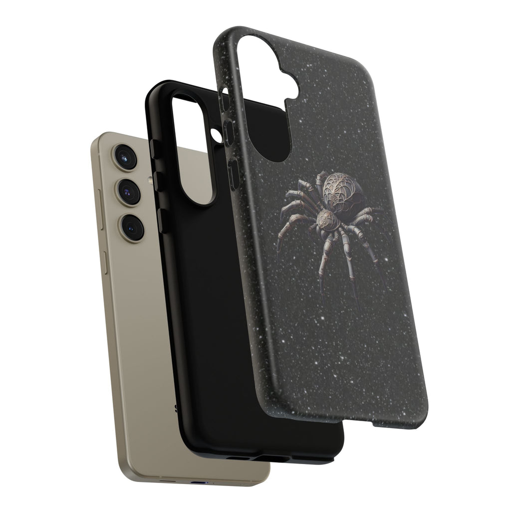 Spider Night Tough Phone Case — Dark Space Tarantula iPhone Cover Printify