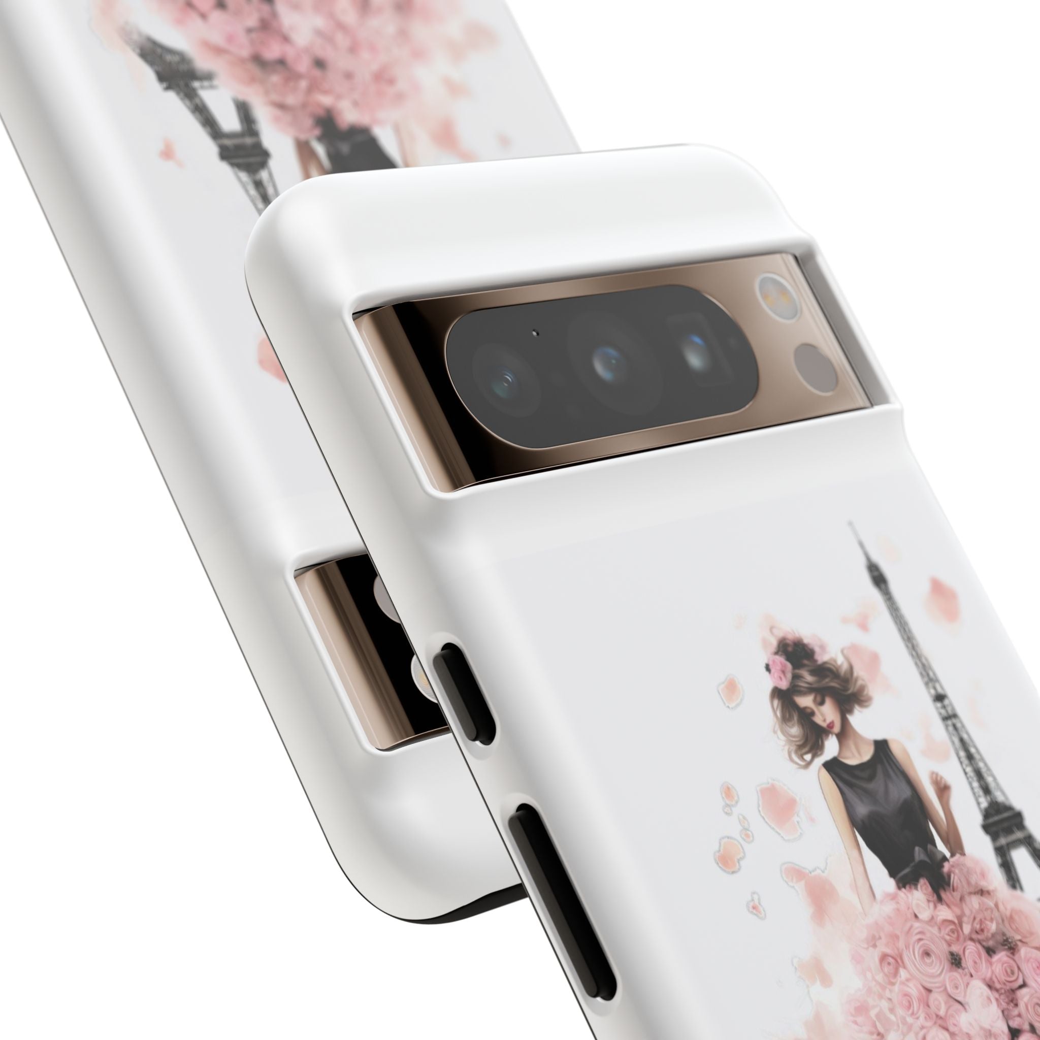 Paris Fashion Girl Phone Case | Tough Case Printify