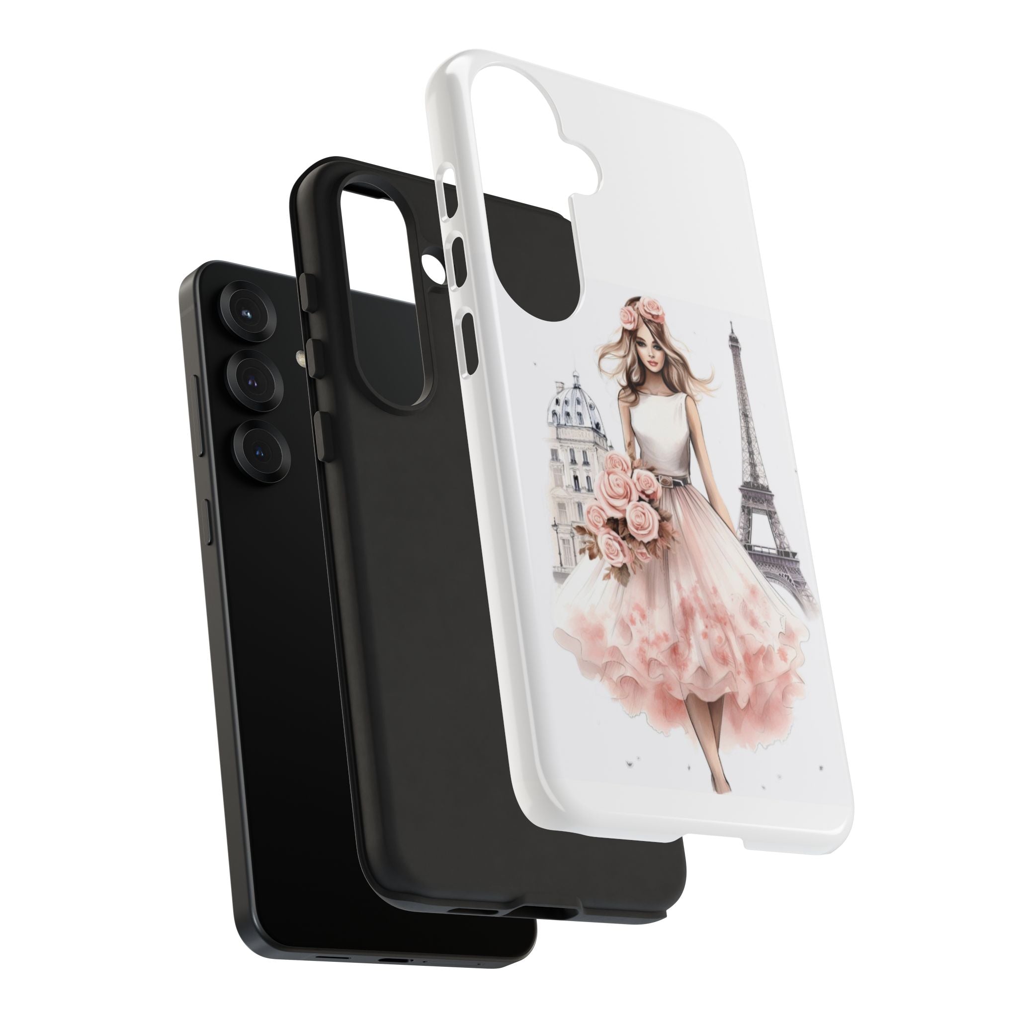Parisian Ballerina Bouquet phone case | Tough Cases Printify