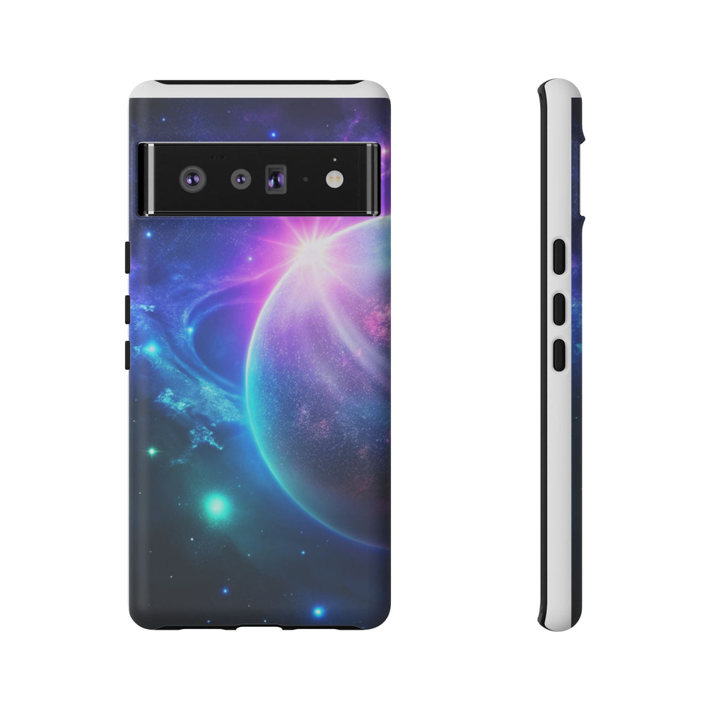 Galaxy Nebula Space Phone Case | Planet Sparkle Tough Case Printify
