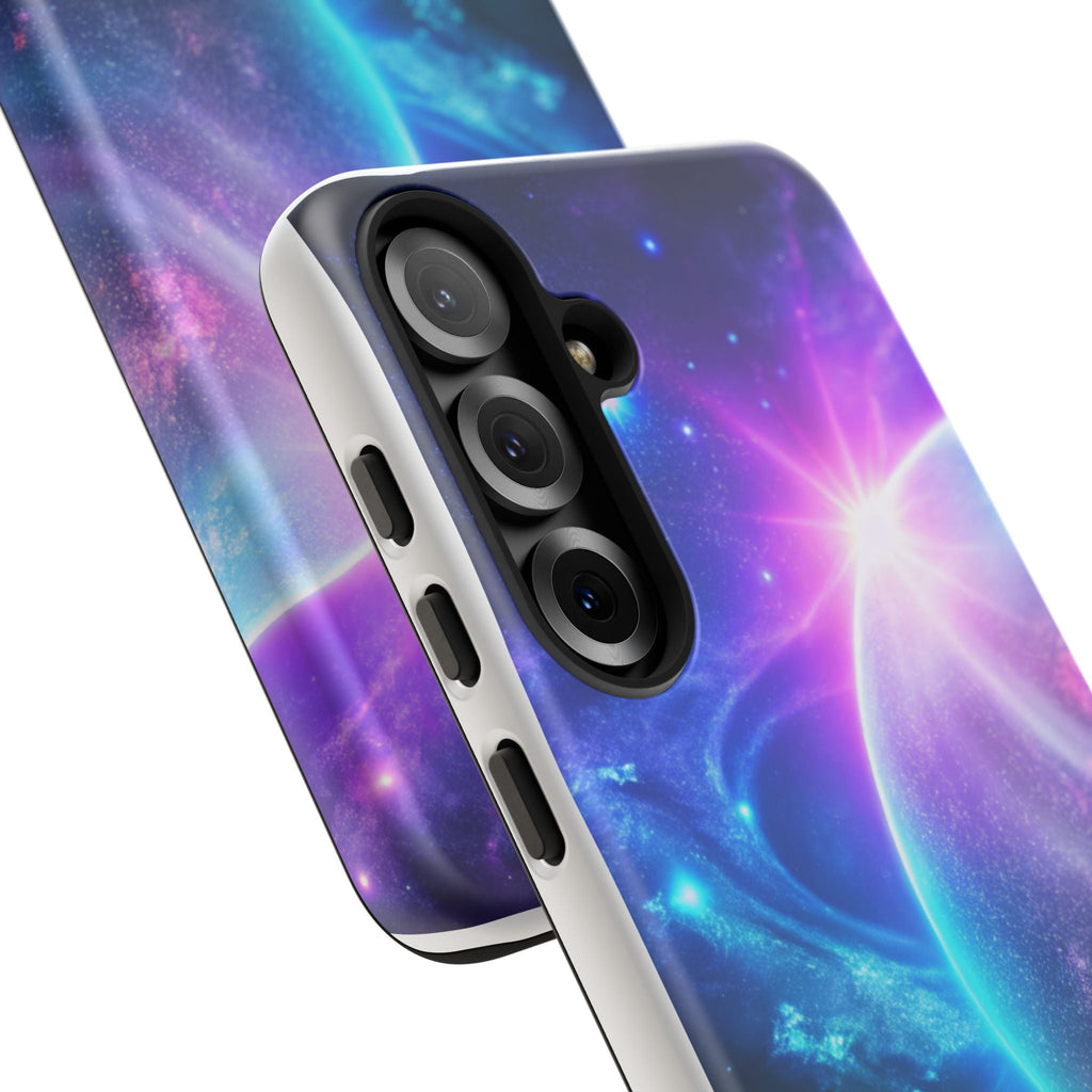 Galaxy Nebula Space Phone Case | Planet Sparkle Tough Case Printify