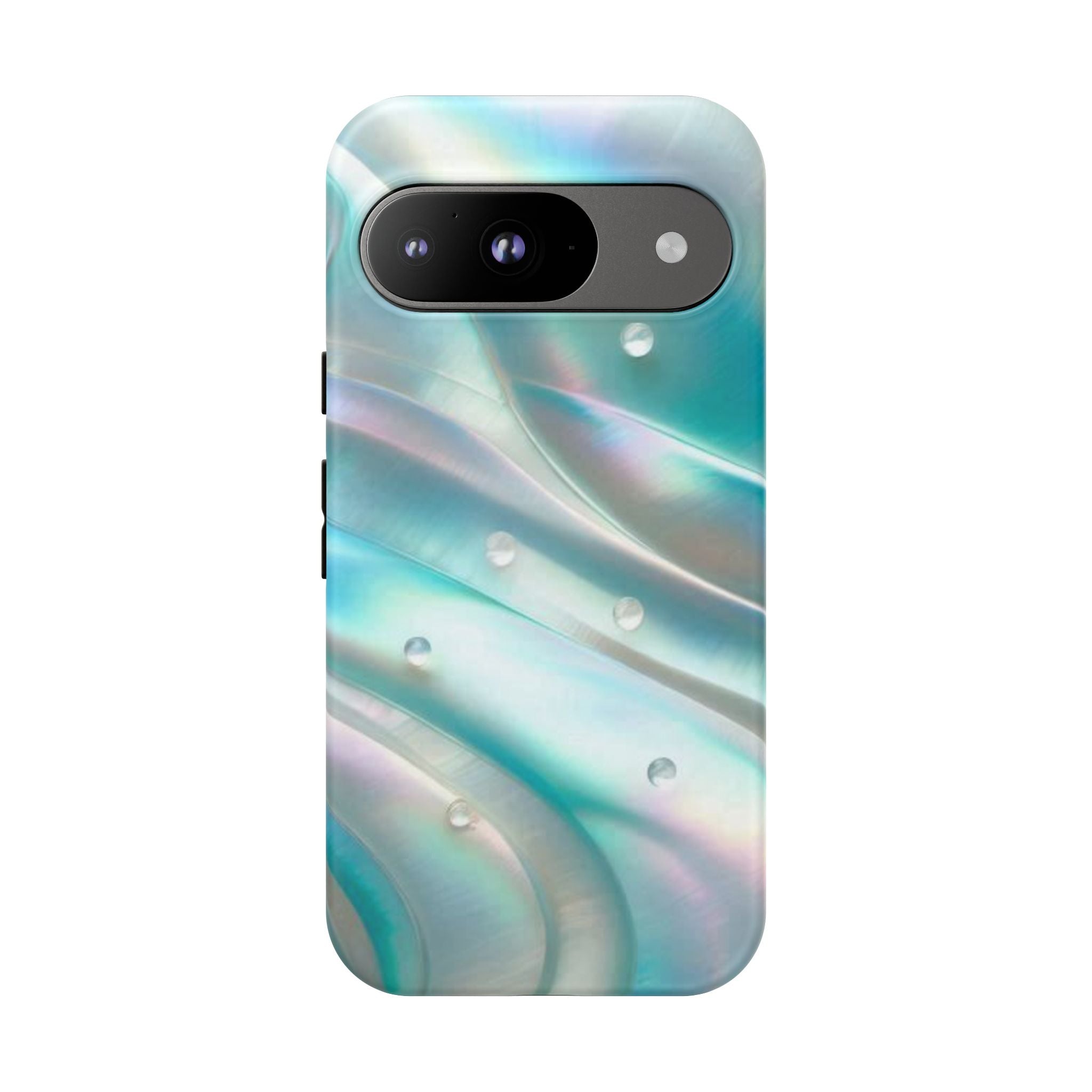 Iridescent Pearl Wave phone case | Tough Cases Printify