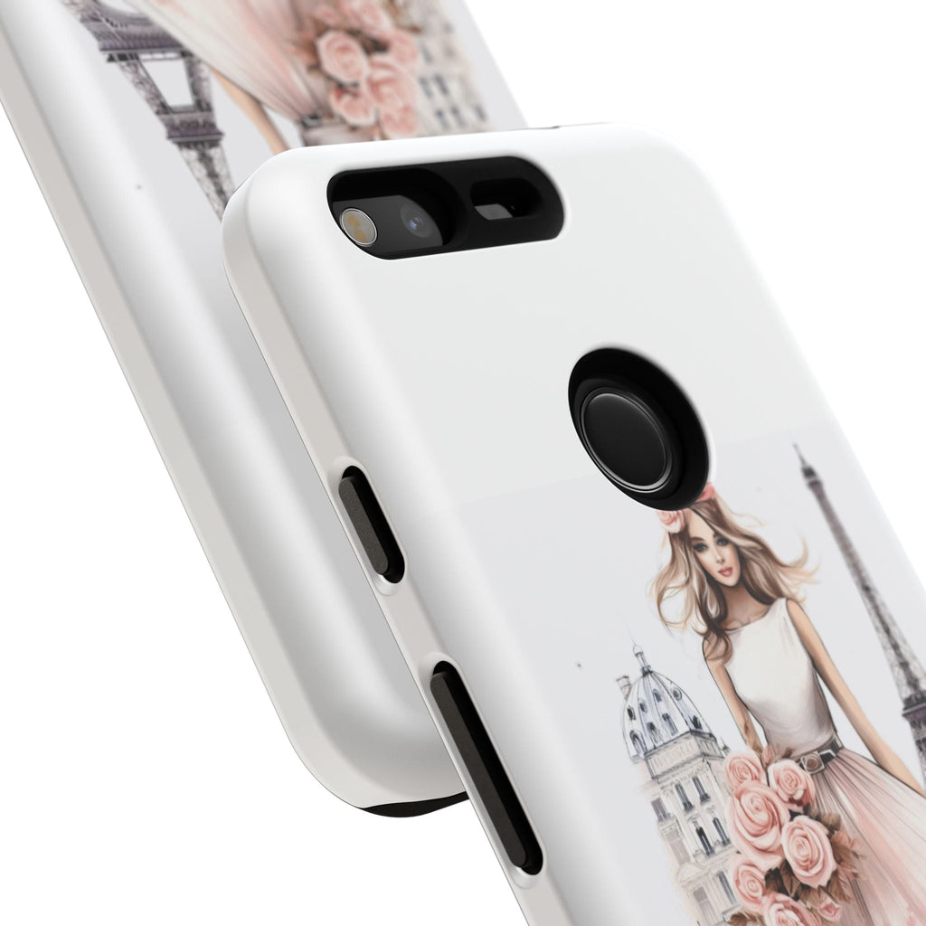 Parisian Ballerina Bouquet phone case | Tough Cases Printify
