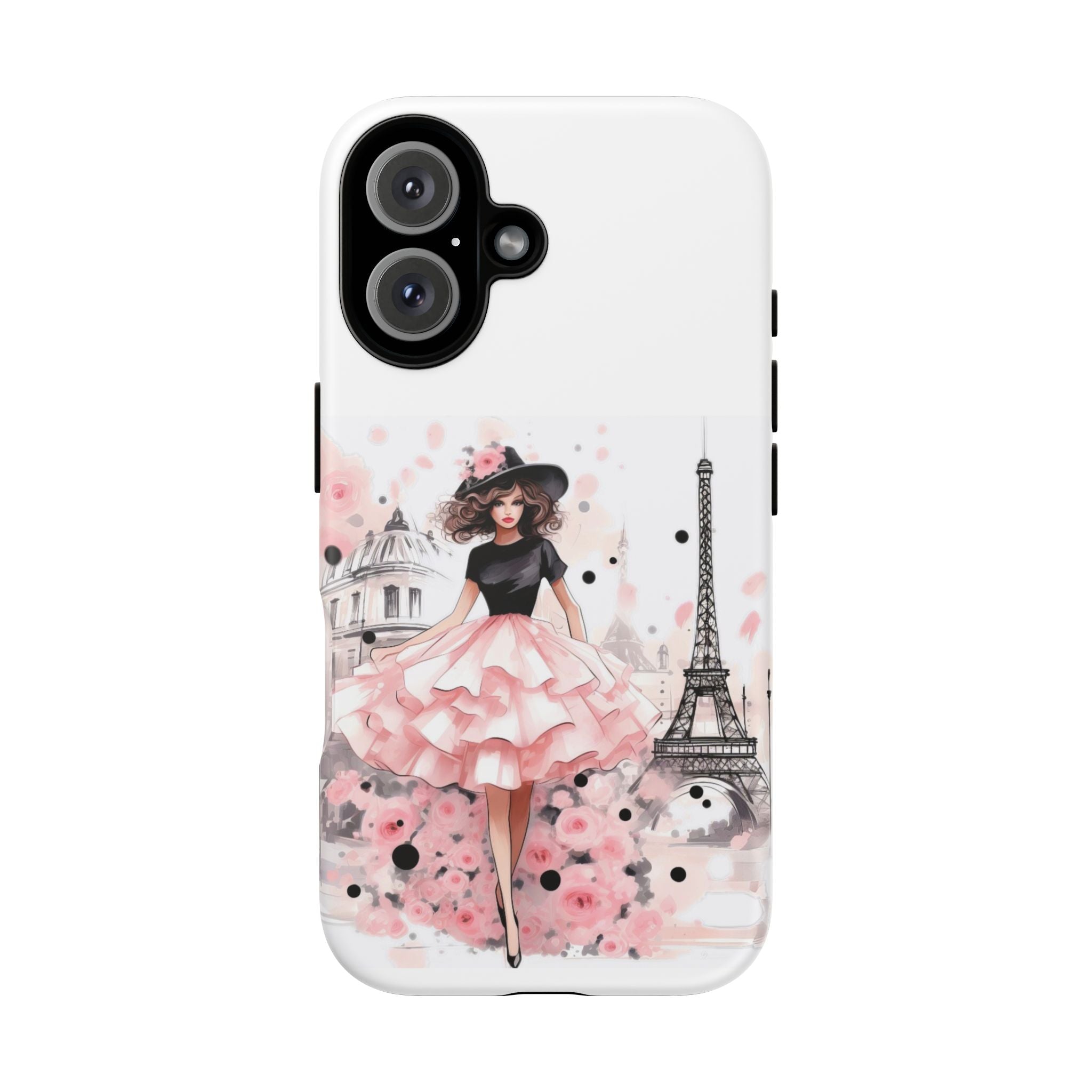 Paris Fashion Illustration Phone Case | Tough Case Printify