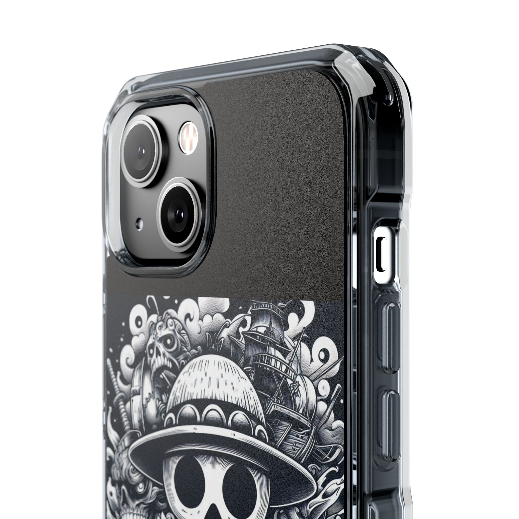 One Piece Case | Magnetic Clear Impact Case Printify