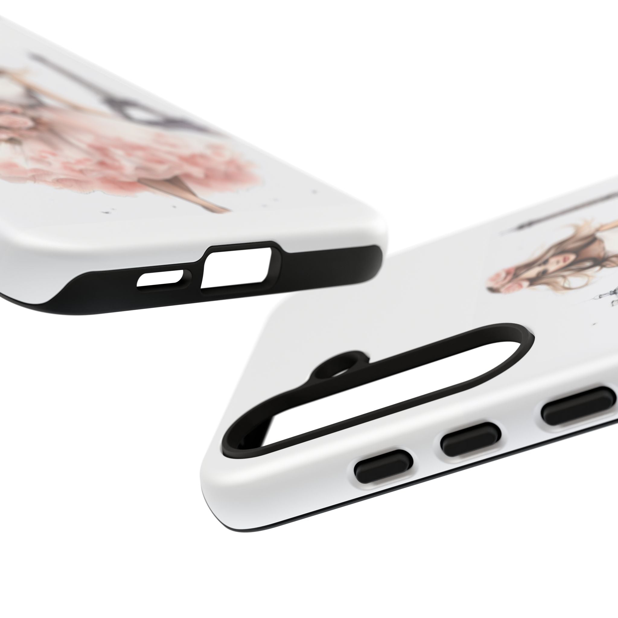 Parisian Ballerina Bouquet phone case | Tough Cases Printify