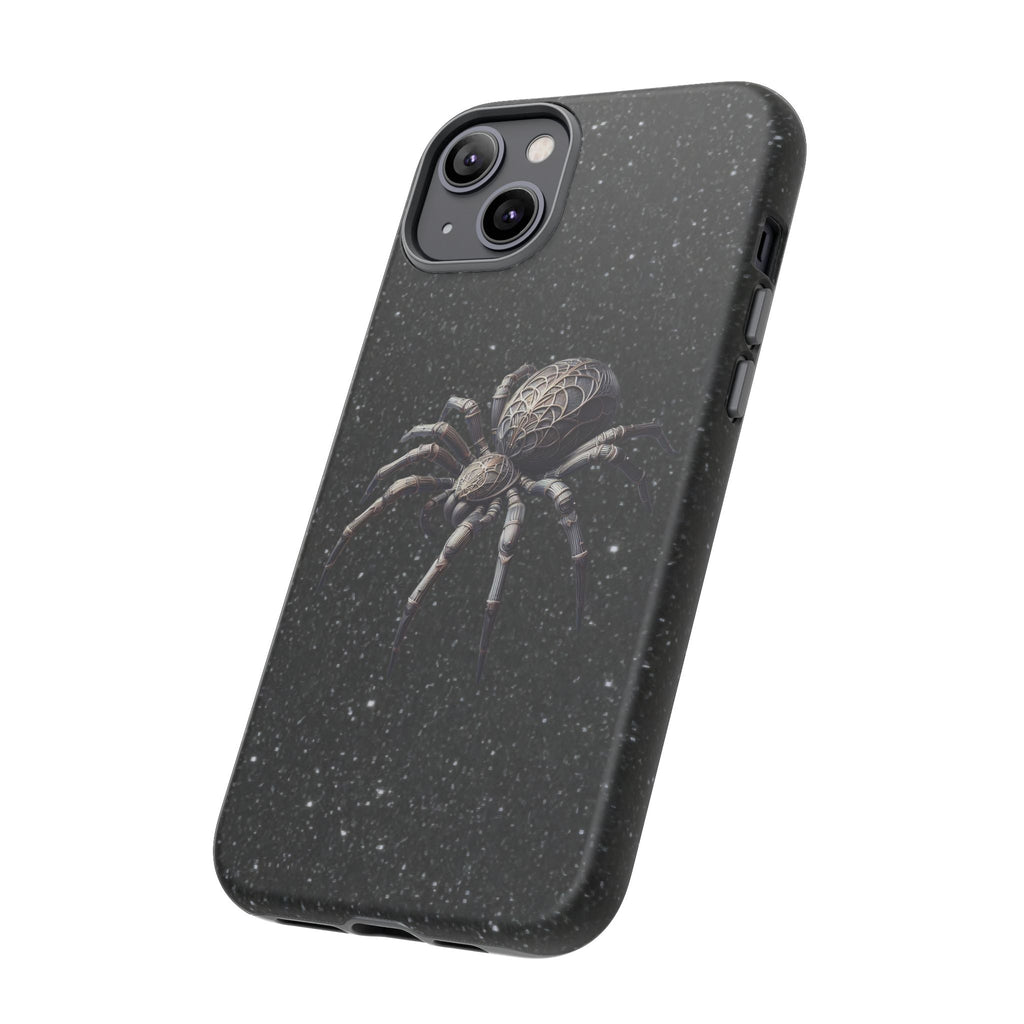 Spider Night Tough Phone Case — Dark Space Tarantula iPhone Cover Printify