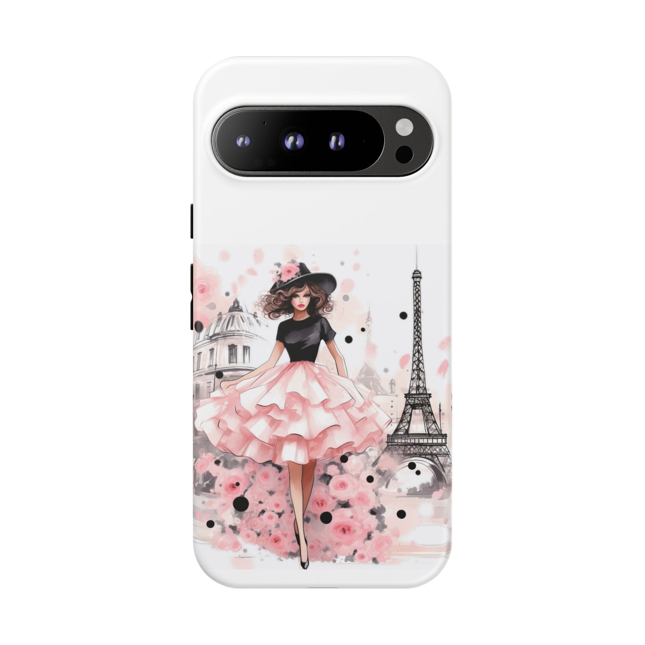 Paris Fashion Illustration Phone Case | Tough Case Printify
