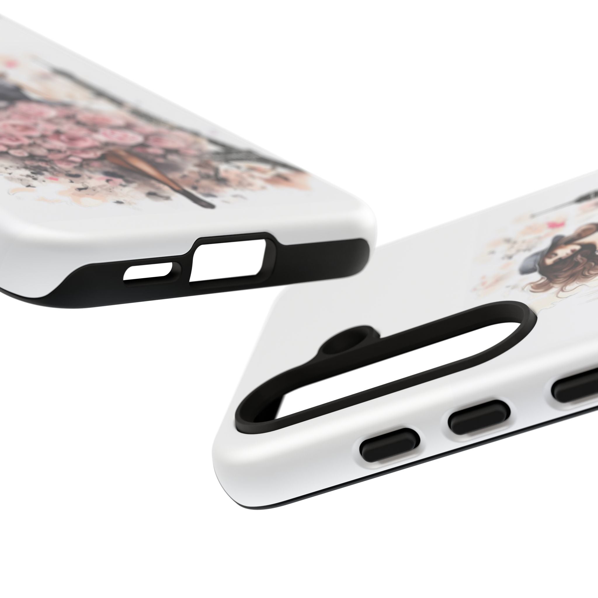 Parisian Rose Dress phone case | iPhone & Samsung slim protective case Printify