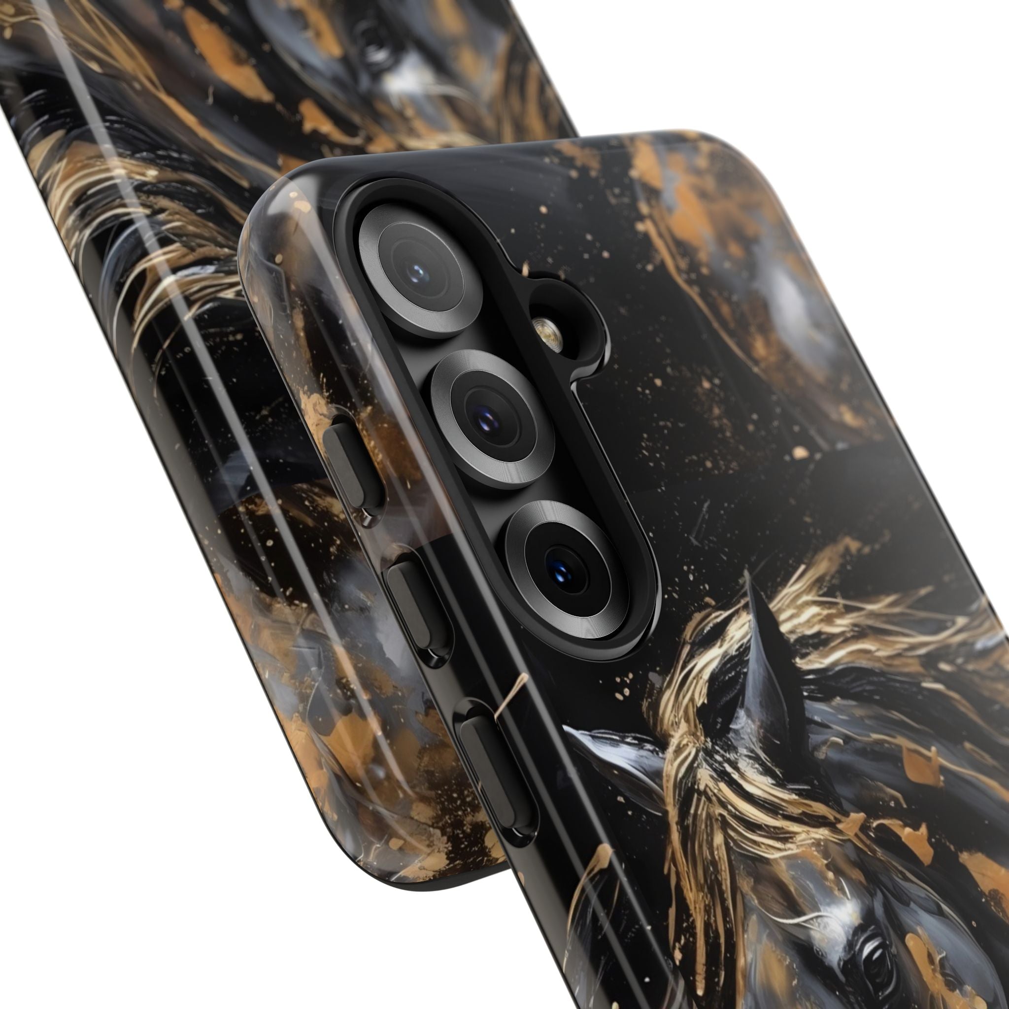 Golden Paint Horse Phone Case | Tough Case Printify