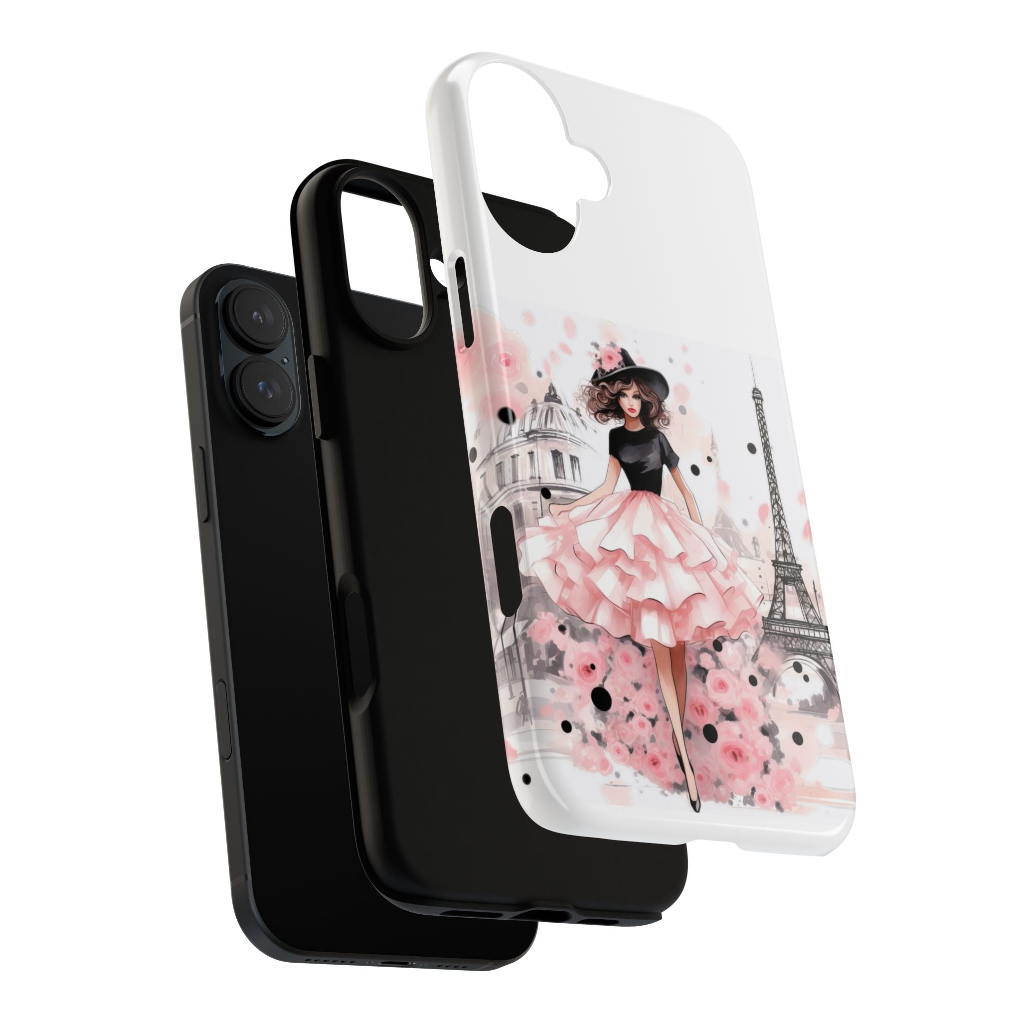 Paris Fashion Illustration Phone Case | Tough Case Printify
