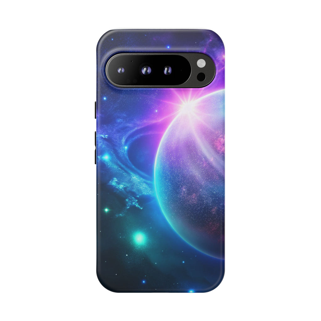 Galaxy Nebula Space Phone Case | Planet Sparkle Tough Case Printify