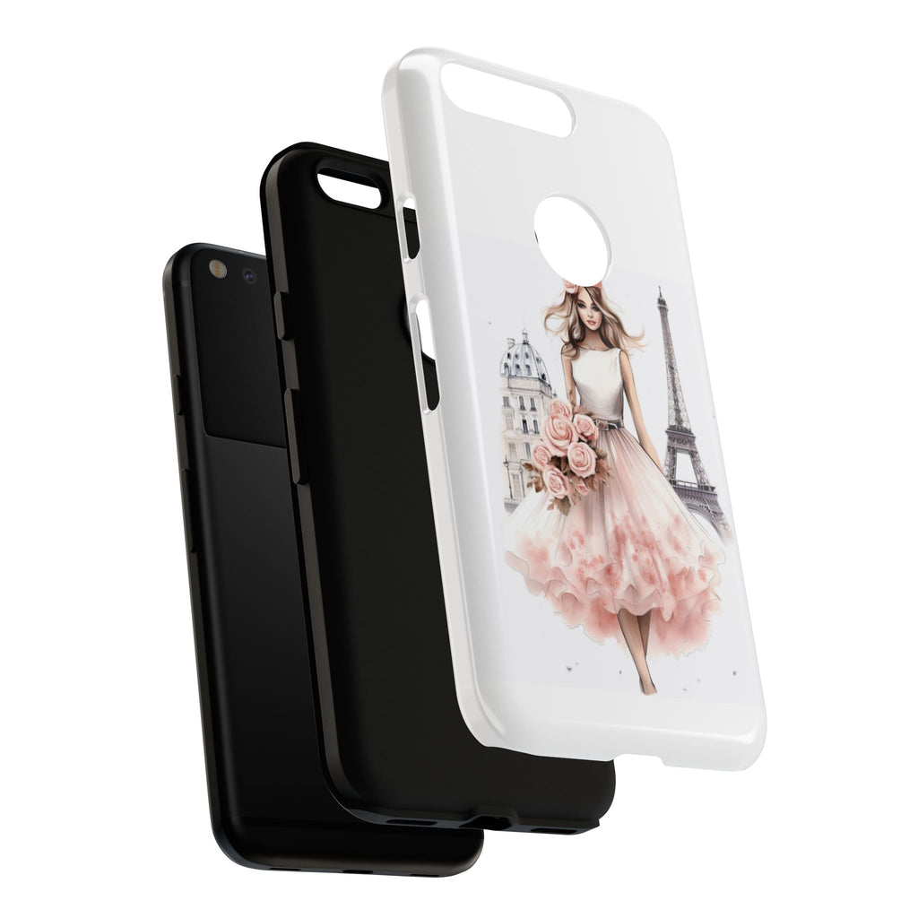 Parisian Ballerina Bouquet phone case | Tough Cases Printify