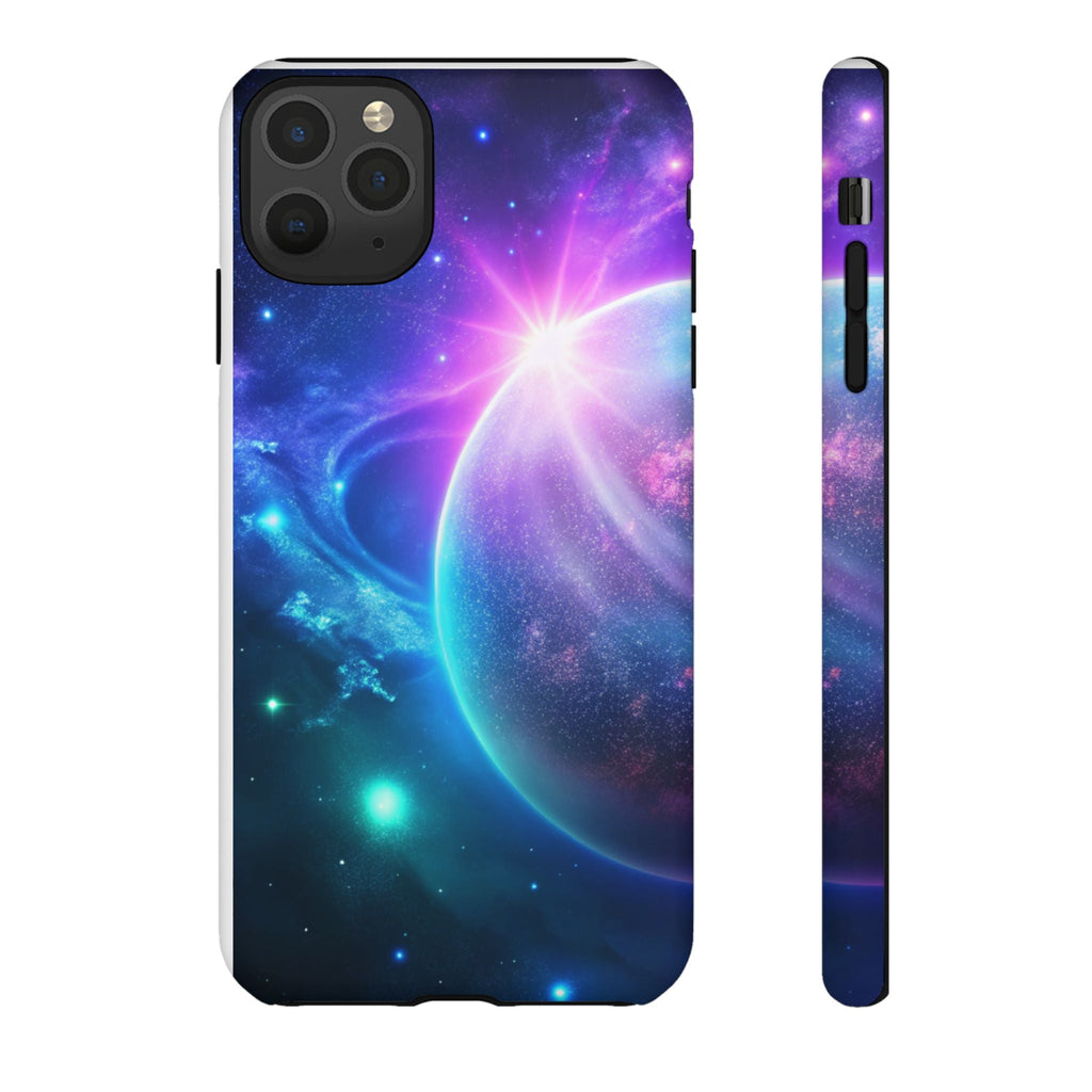 Galaxy Nebula Space Phone Case | Planet Sparkle Tough Case Printify