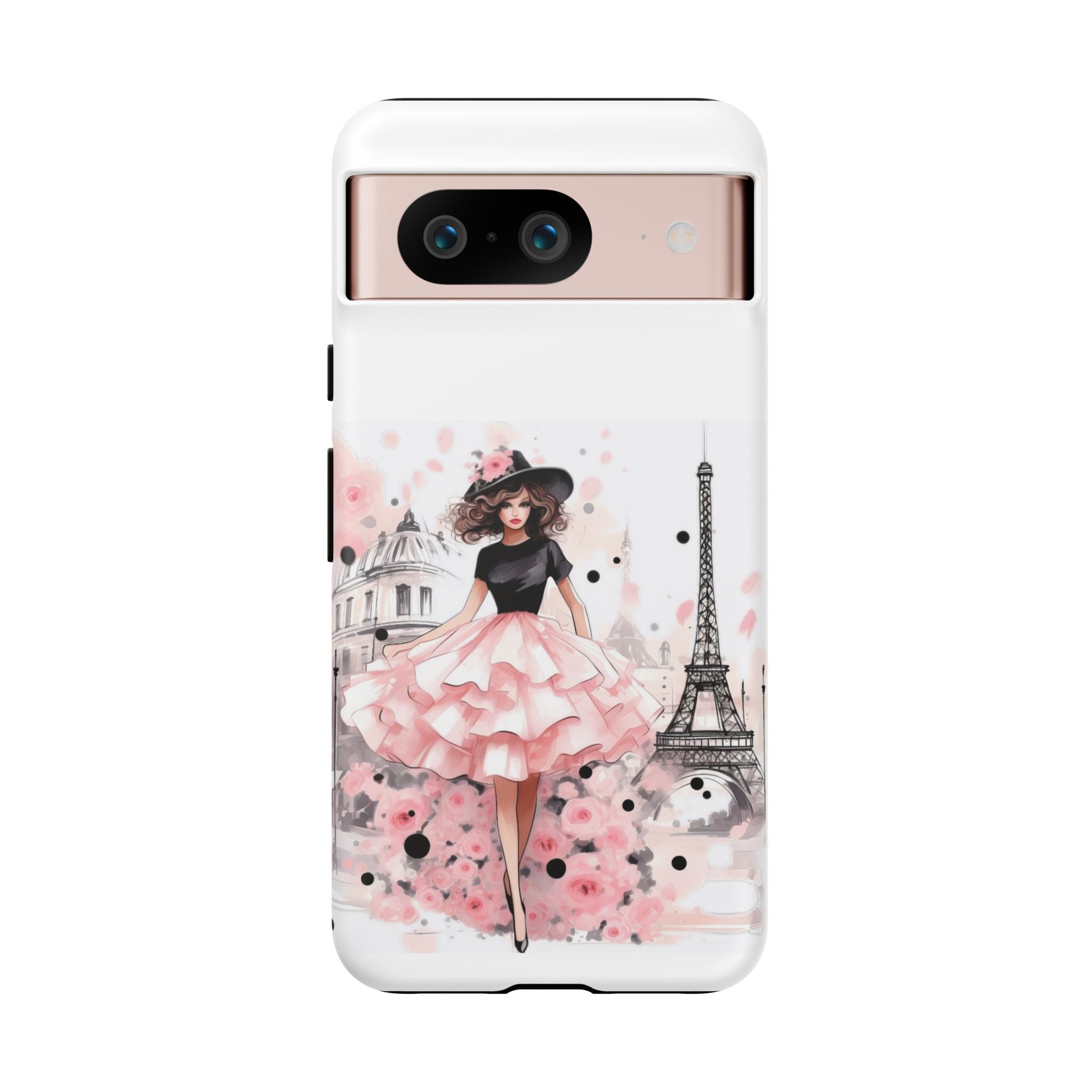 Paris Fashion Illustration Phone Case | Tough Case Printify