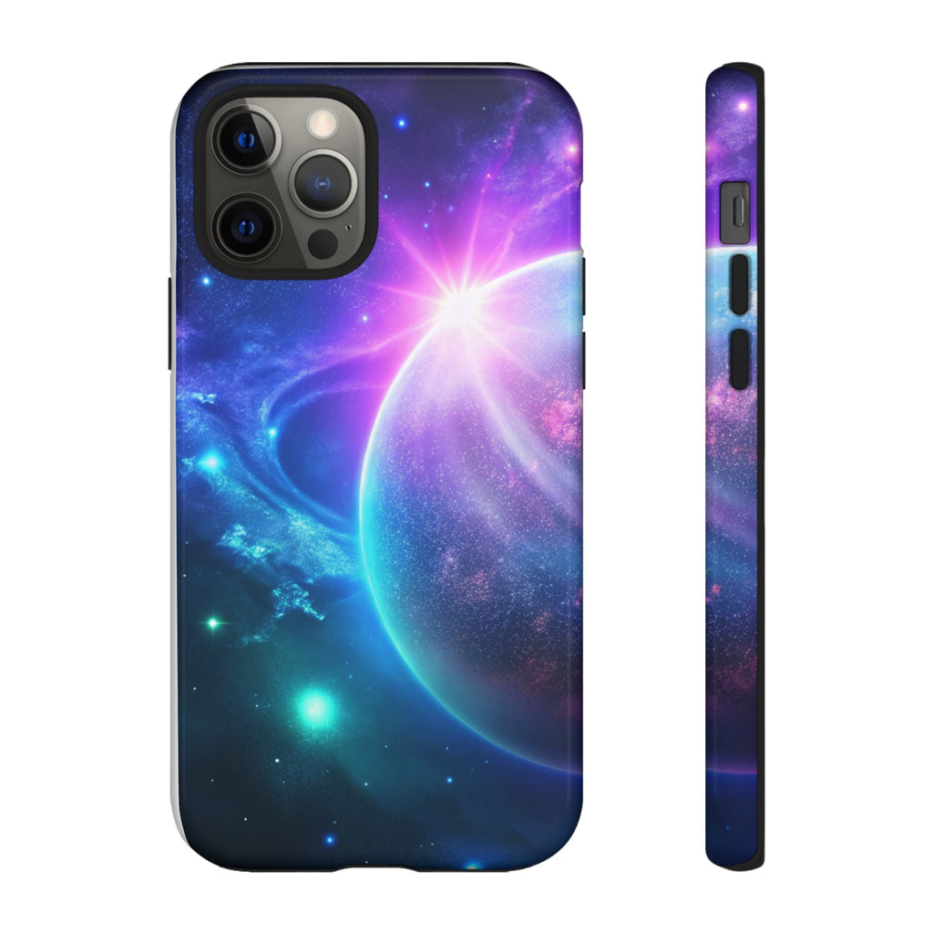 Galaxy Nebula Space Phone Case | Planet Sparkle Tough Case Printify