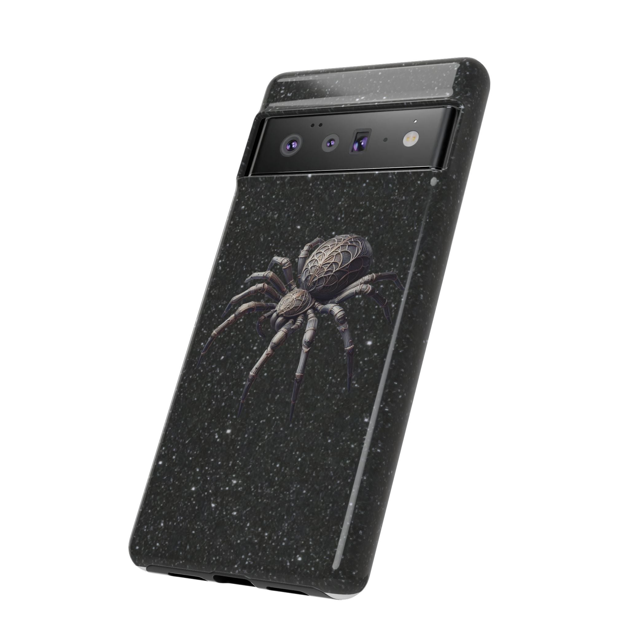 Spider Night Tough Phone Case — Dark Space Tarantula iPhone Cover Printify