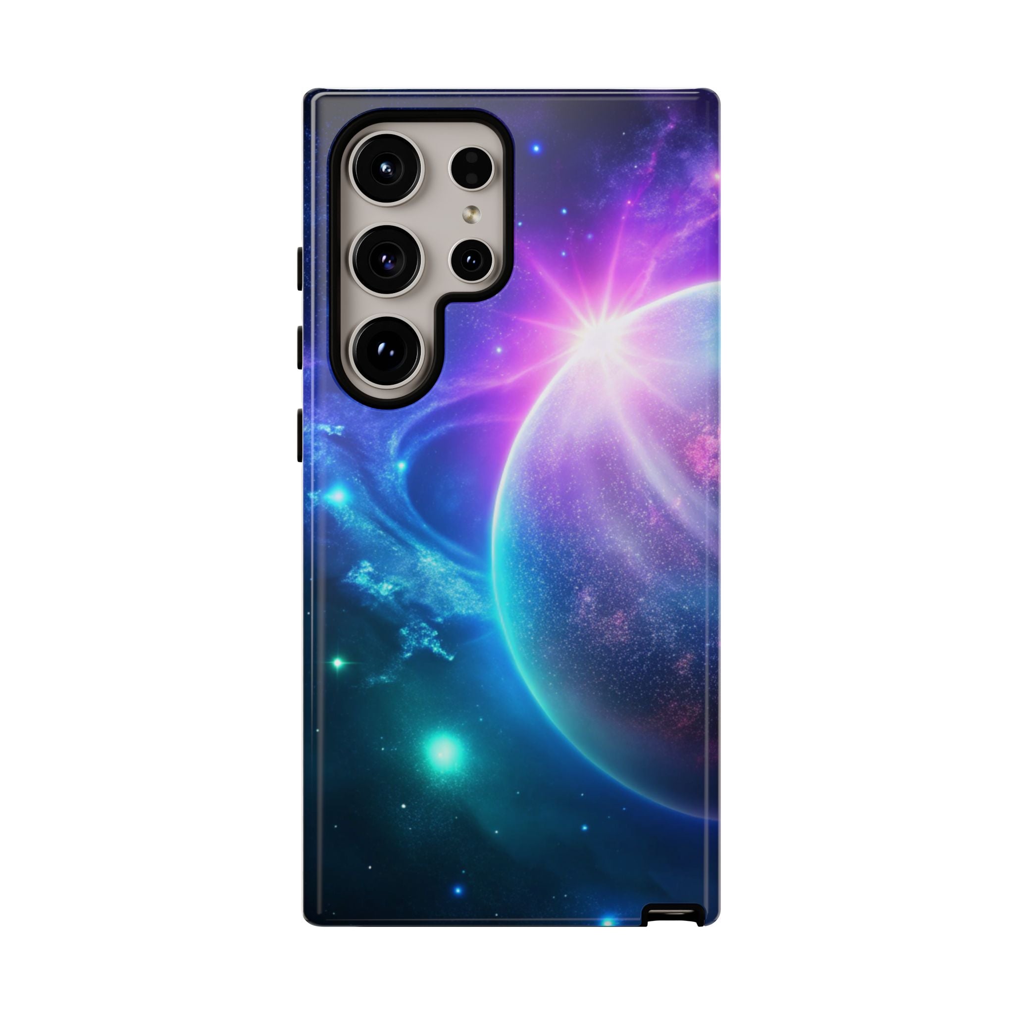 Galaxy Nebula Space Phone Case | Planet Sparkle Tough Case Printify
