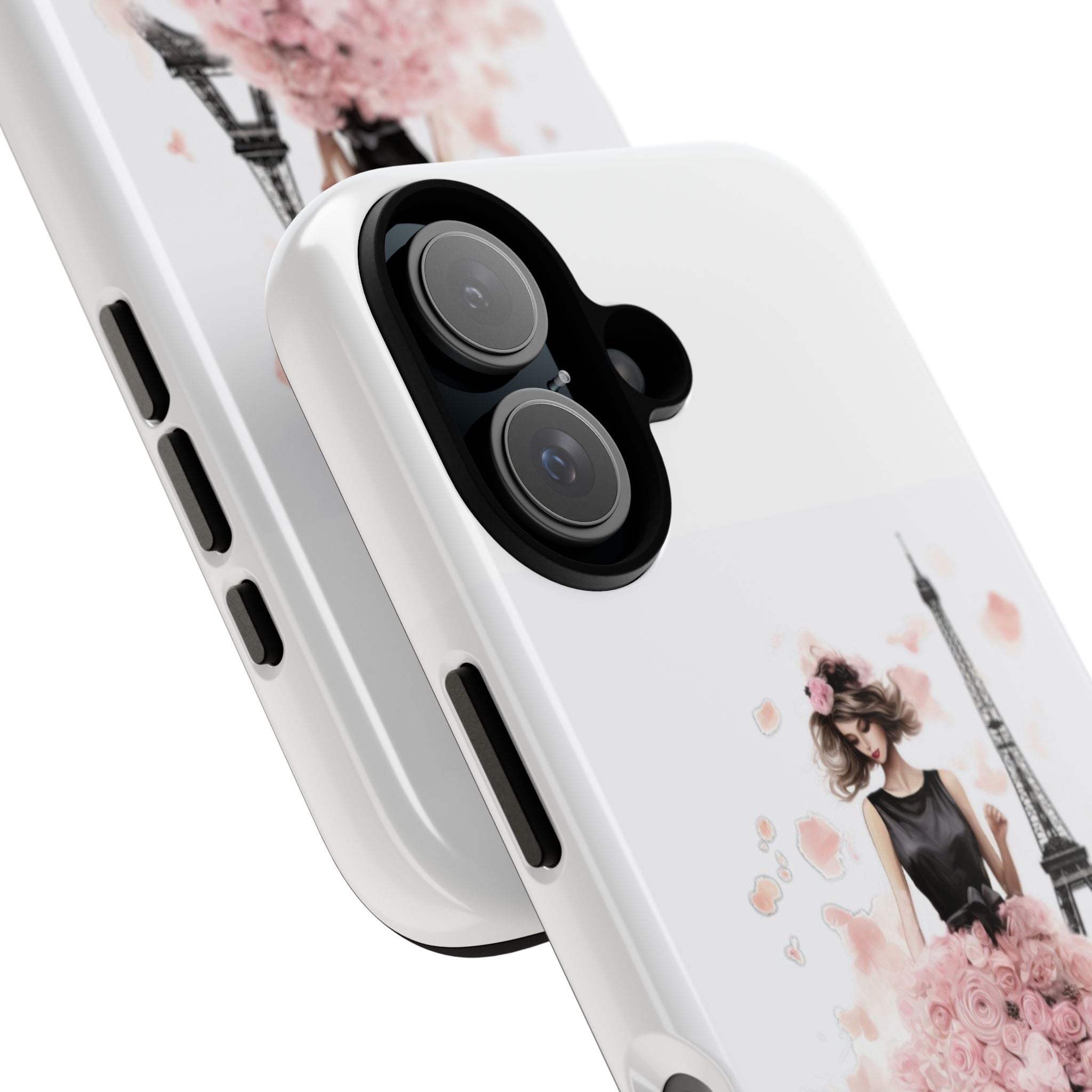 Paris Fashion Girl Phone Case | Tough Case Printify