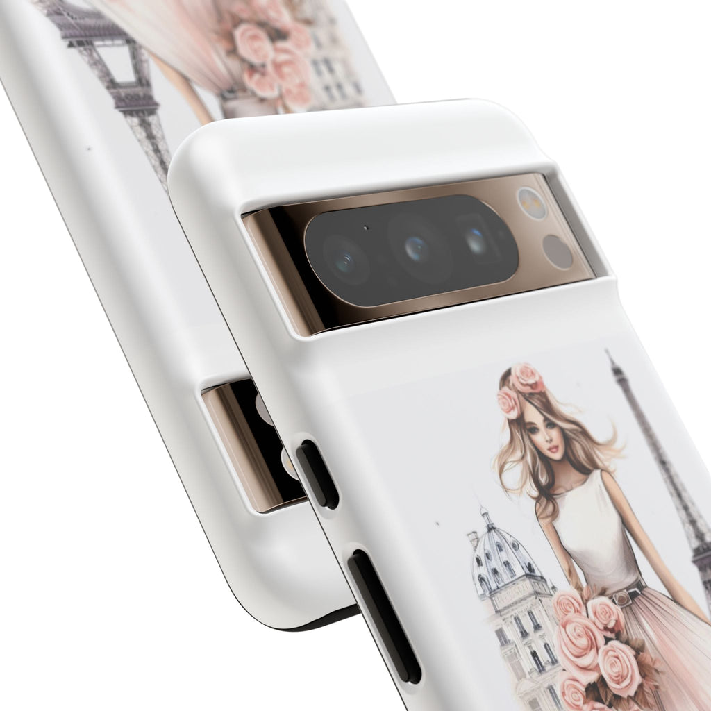 Parisian Ballerina Bouquet phone case | Tough Cases Printify