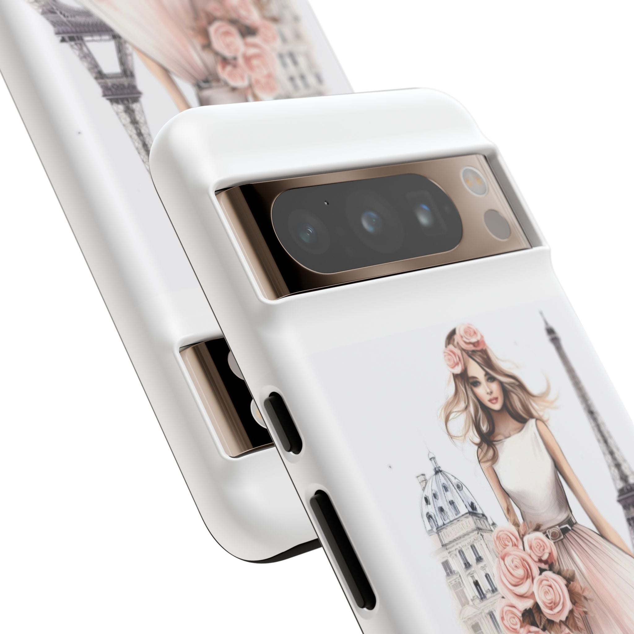 Parisian Ballerina Bouquet phone case | Tough Cases Printify