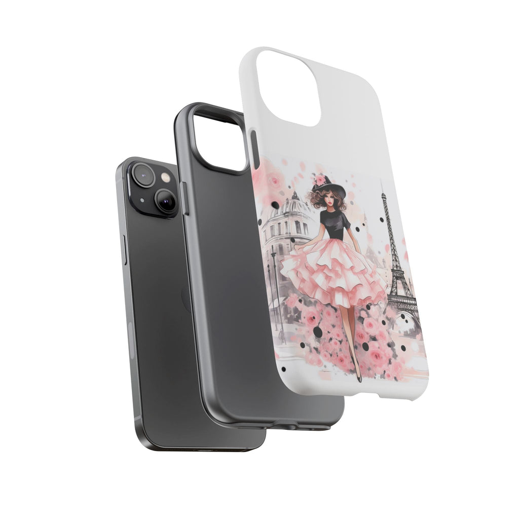 Paris Fashion Illustration Phone Case | Tough Case Printify