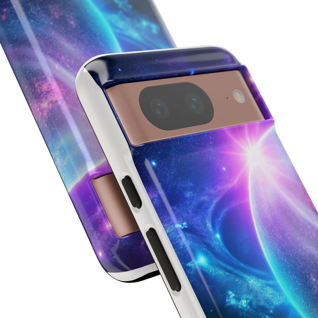 Galaxy Nebula Space Phone Case | Planet Sparkle Tough Case Printify