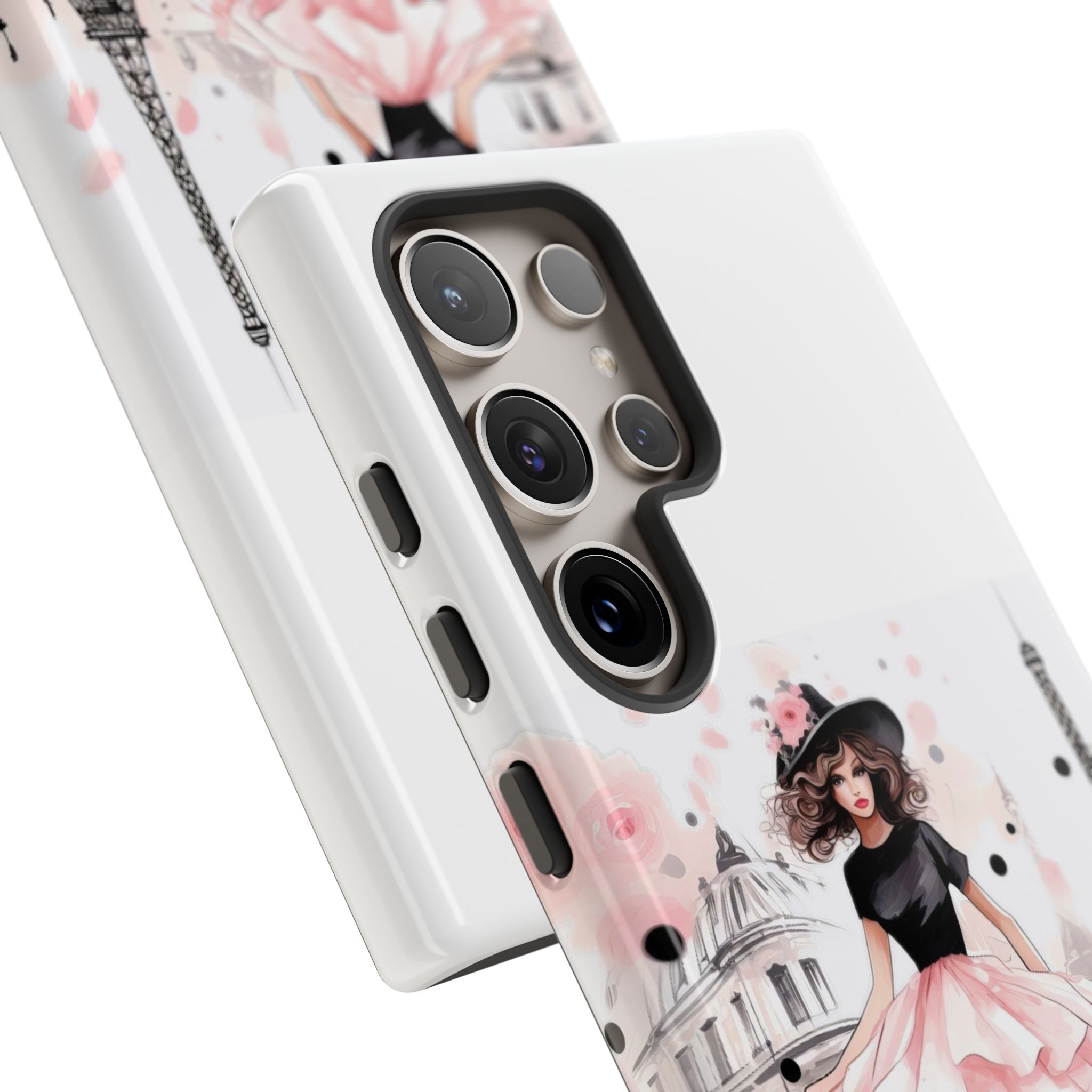 Paris Fashion Illustration Phone Case | Tough Case Printify