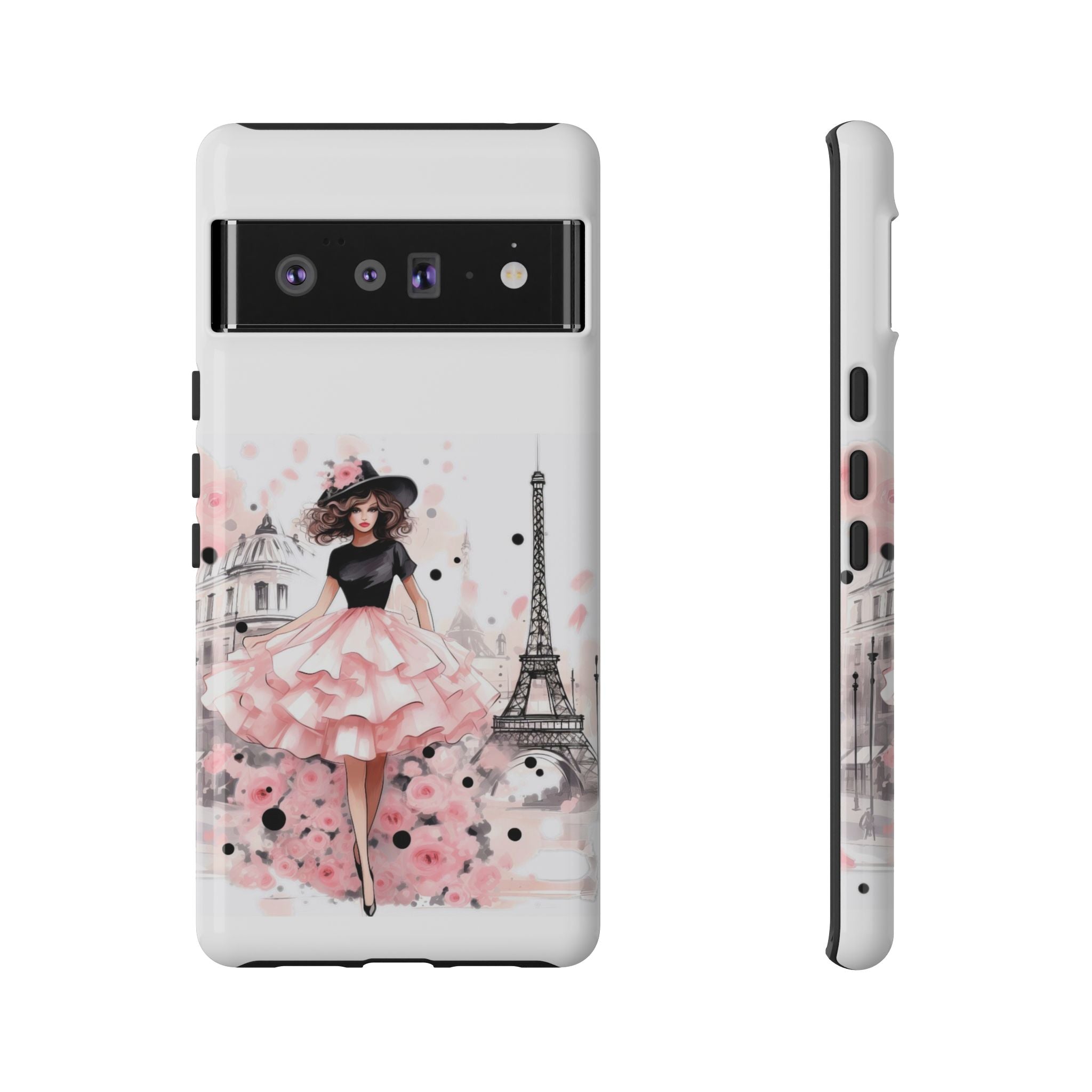 Paris Fashion Illustration Phone Case | Tough Case Printify