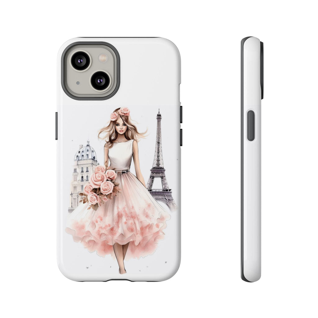Parisian Ballerina Bouquet phone case | Tough Cases Printify