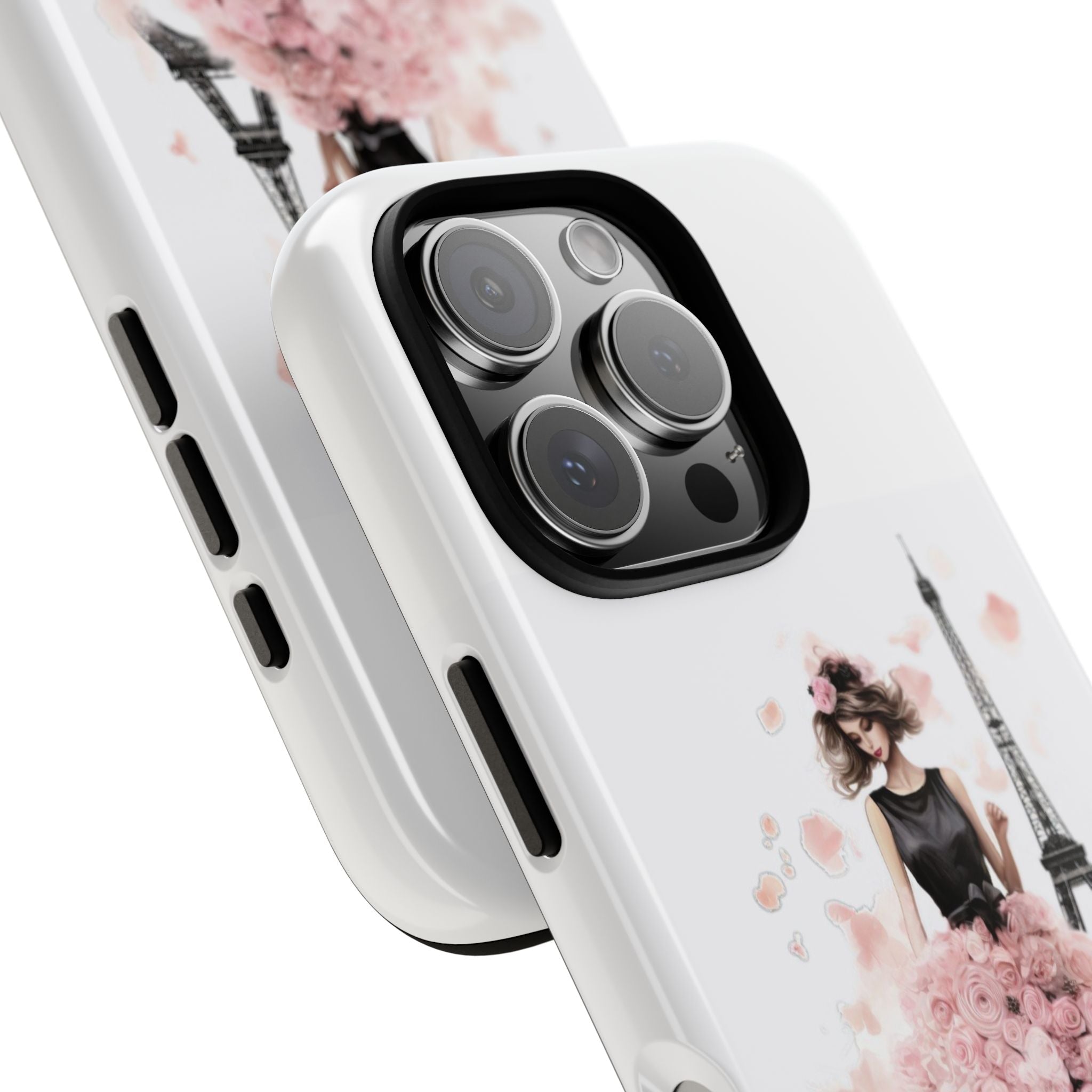 Paris Fashion Girl Phone Case | Tough Case Printify