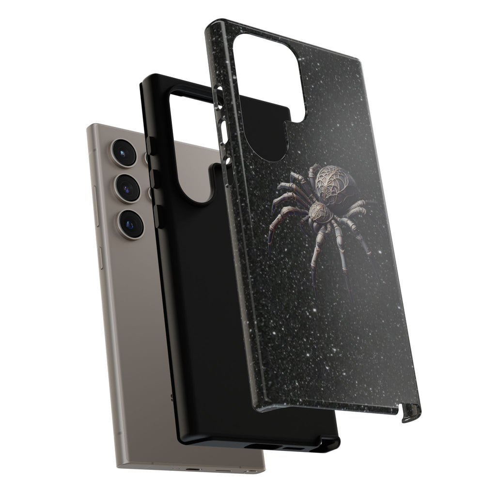 Spider Night Tough Phone Case — Dark Space Tarantula iPhone Cover Printify