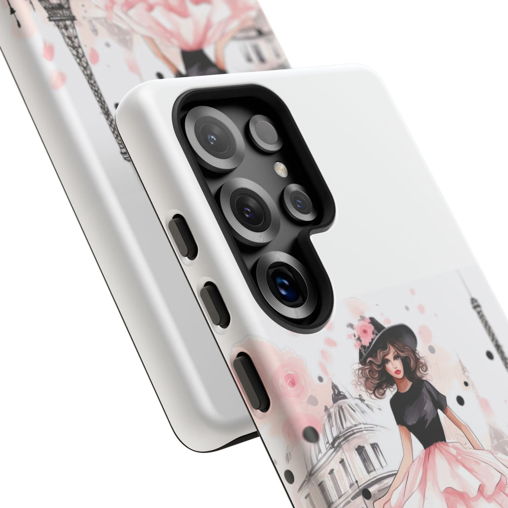 Paris Fashion Illustration Phone Case | Tough Case Printify