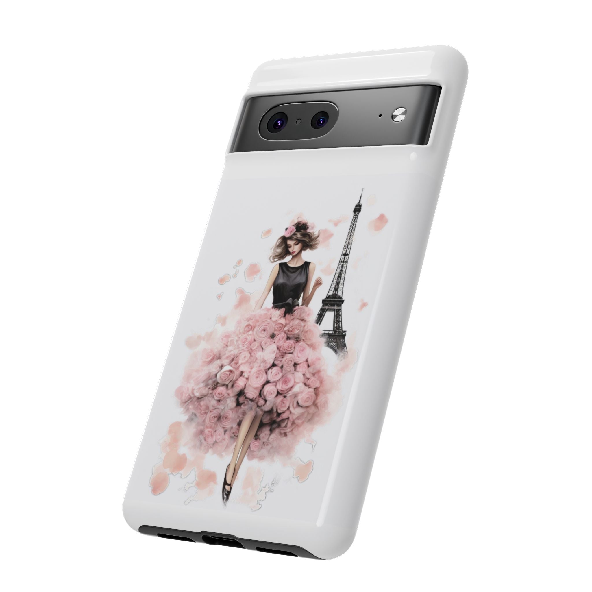 Paris Fashion Girl Phone Case | Tough Case Printify