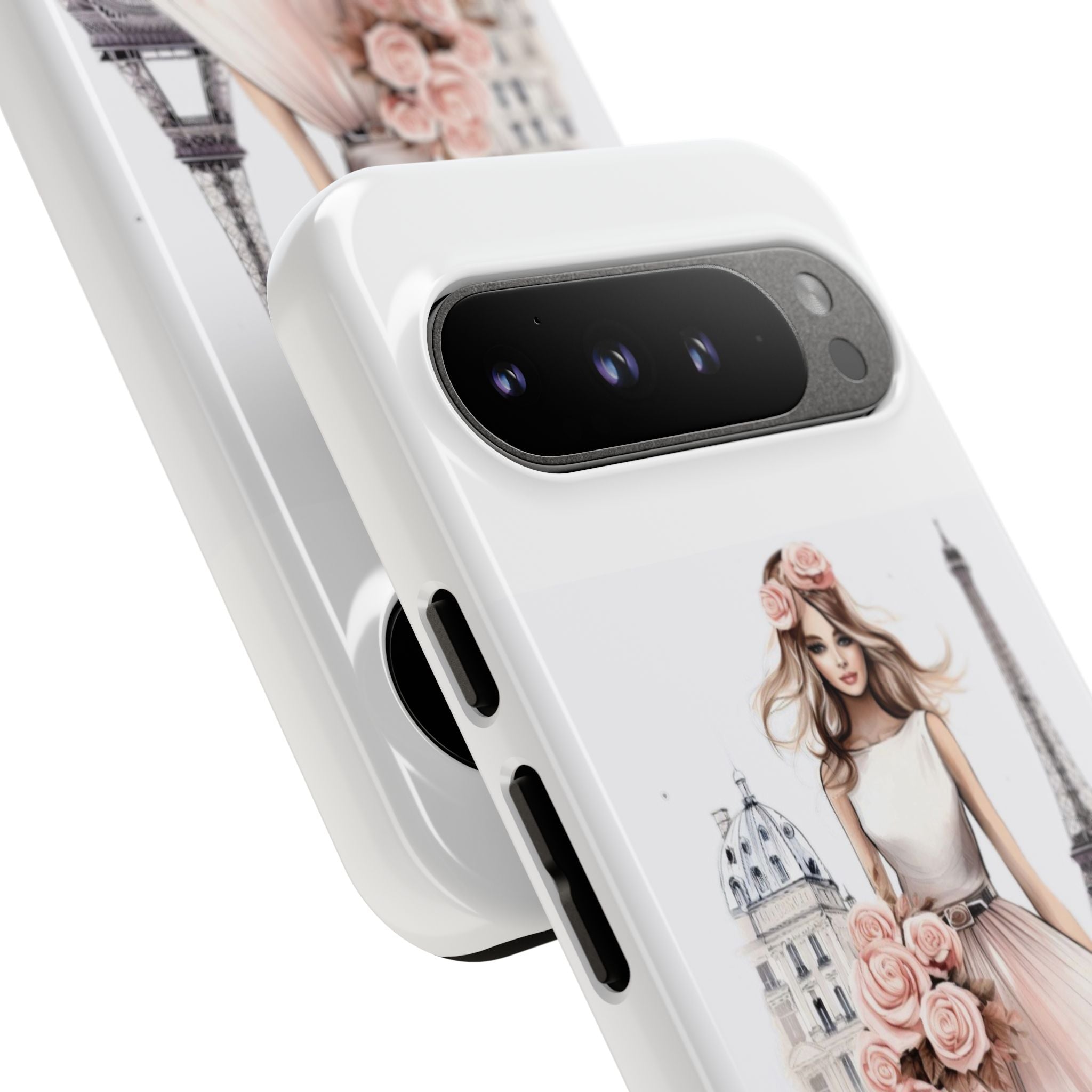 Parisian Ballerina Bouquet phone case | Tough Cases Printify