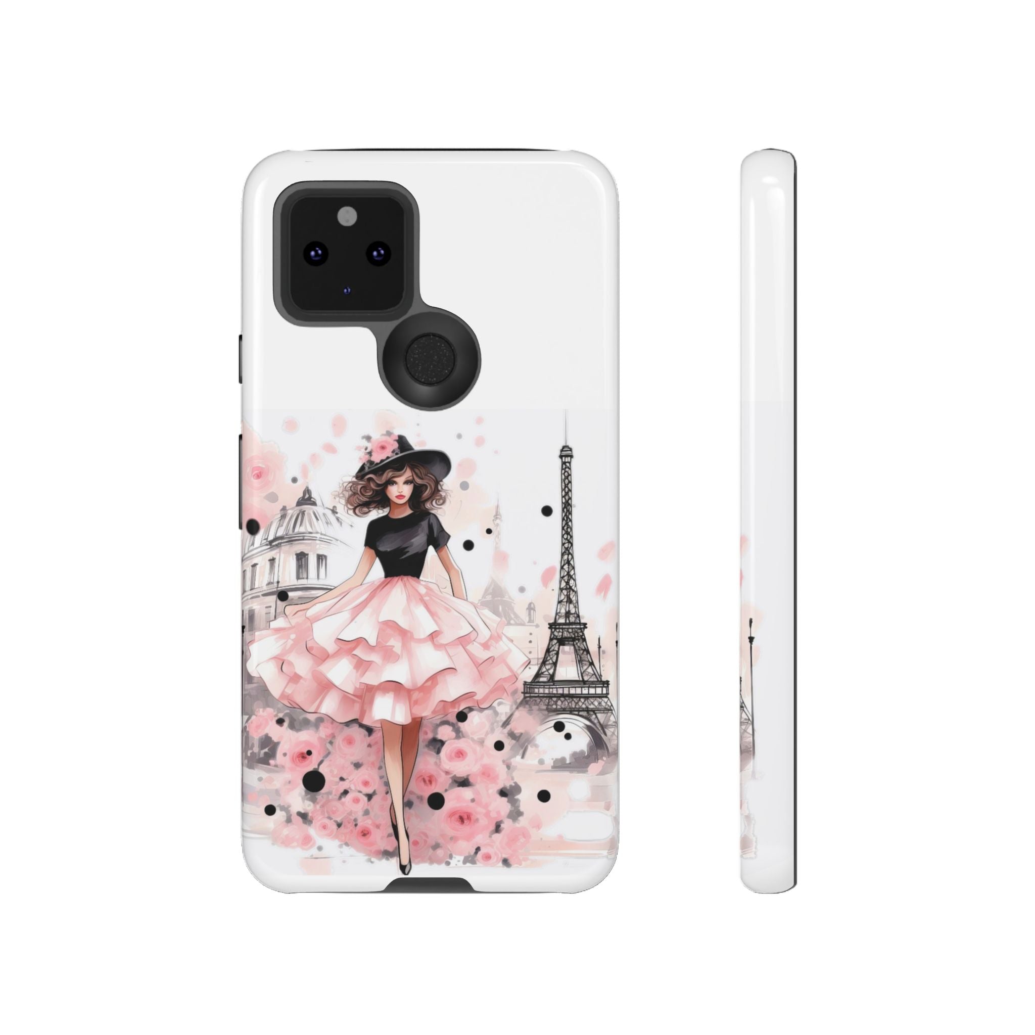 Paris Fashion Illustration Phone Case | Tough Case Printify