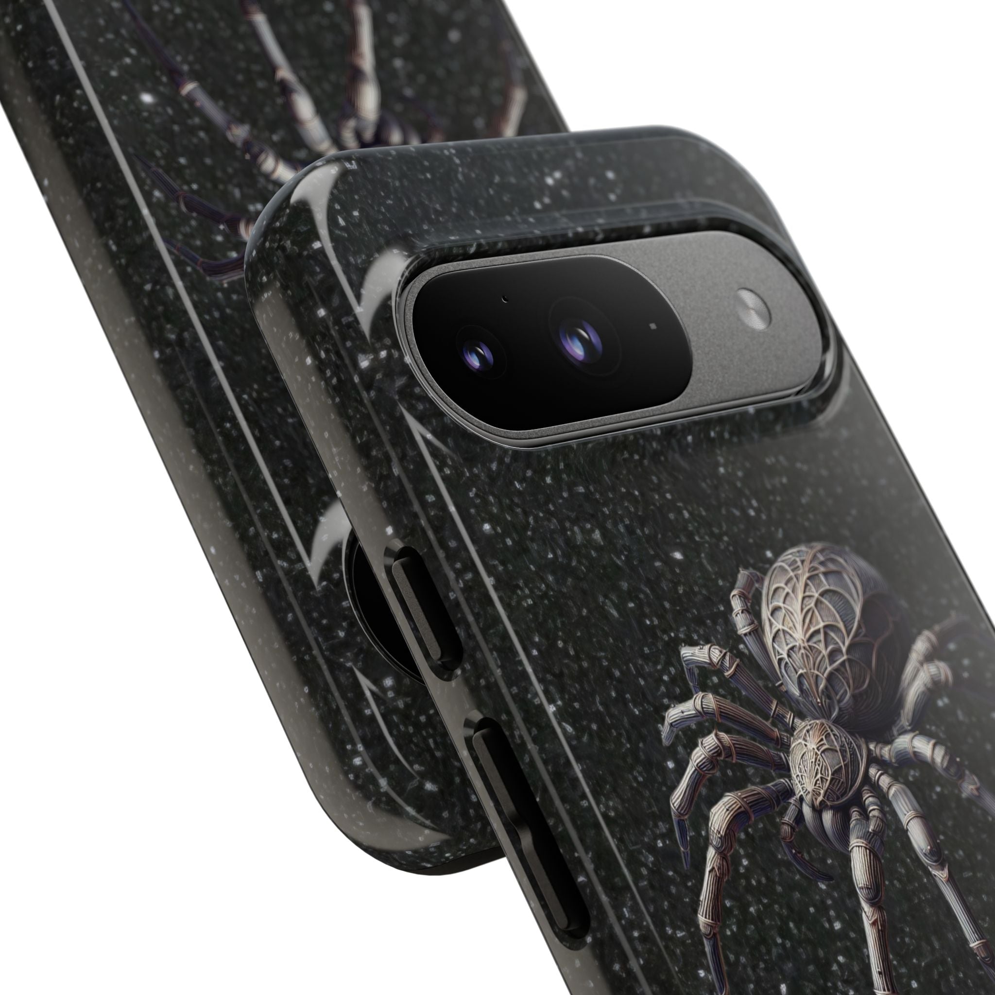 Spider Night Tough Phone Case — Dark Space Tarantula iPhone Cover Printify