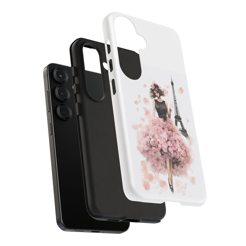 Paris Fashion Girl Phone Case | Tough Case Printify
