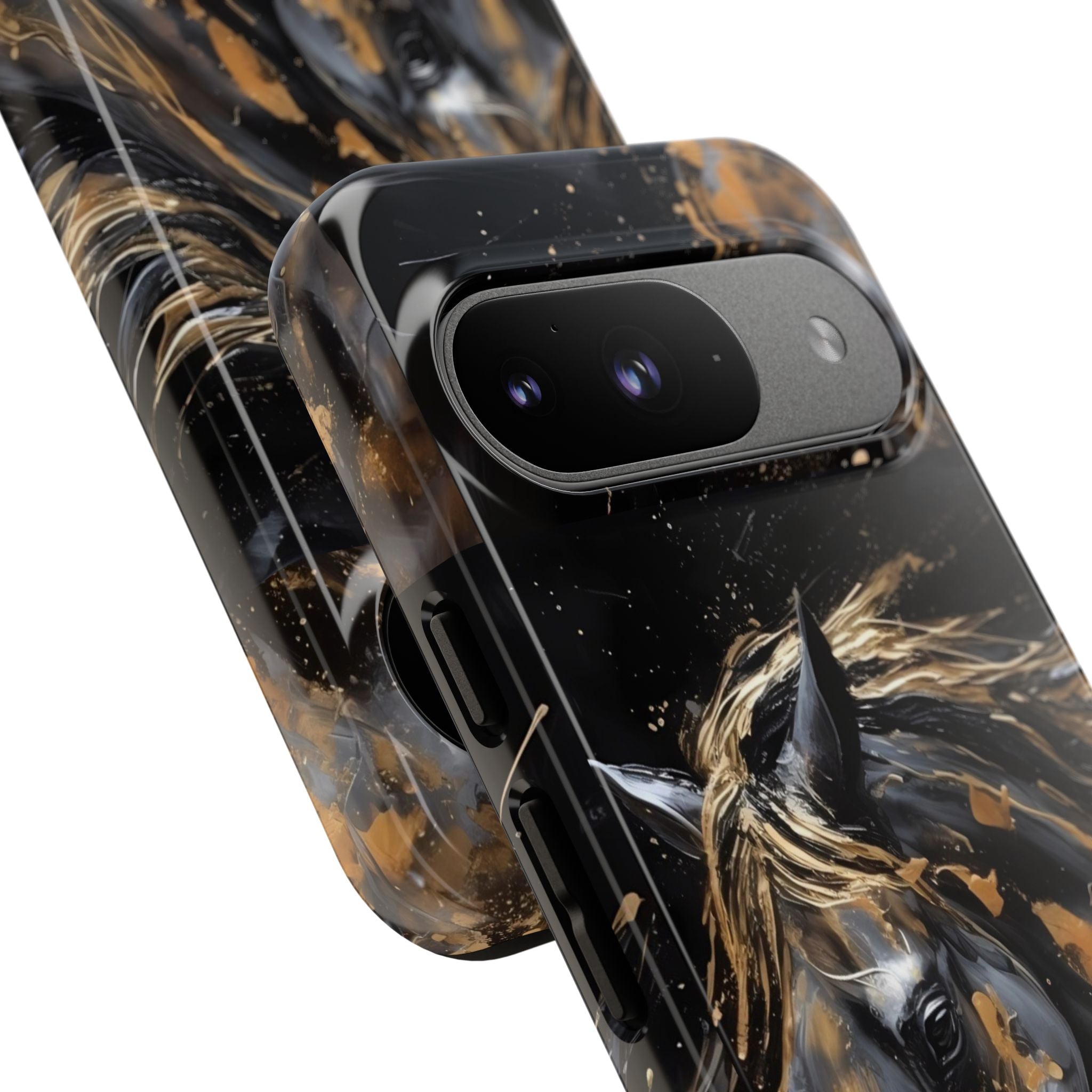 Golden Paint Horse Phone Case | Tough Case Printify