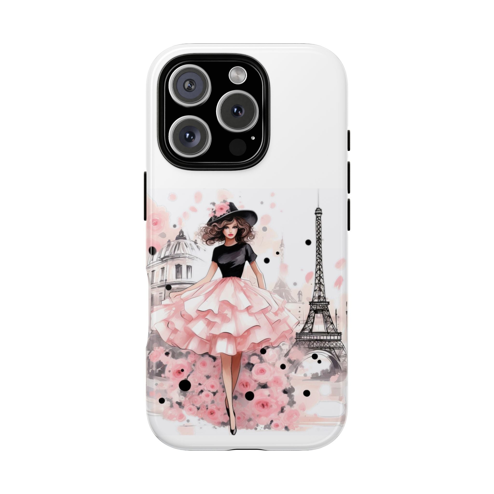 Paris Fashion Illustration Phone Case | Tough Case Printify