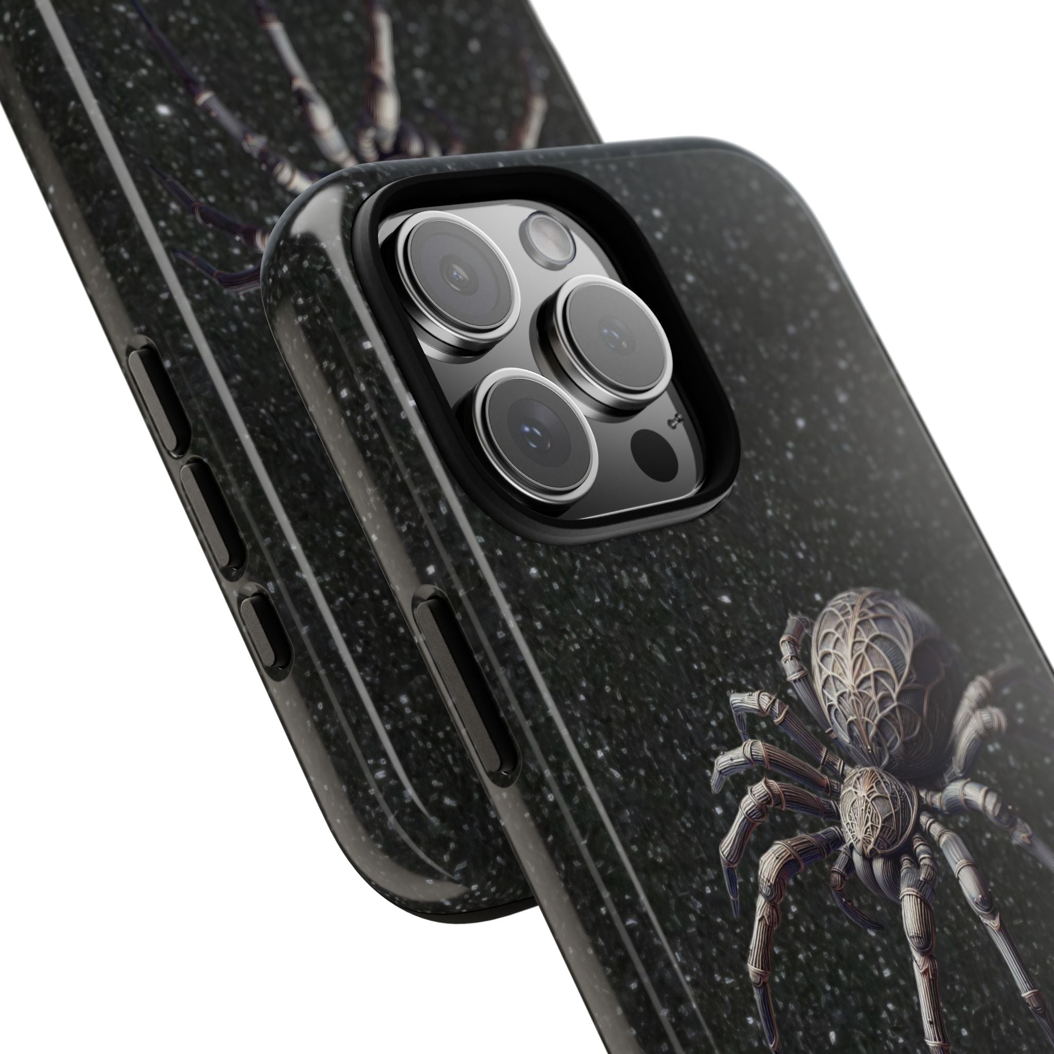 Spider Night Tough Phone Case — Dark Space Tarantula iPhone Cover Printify
