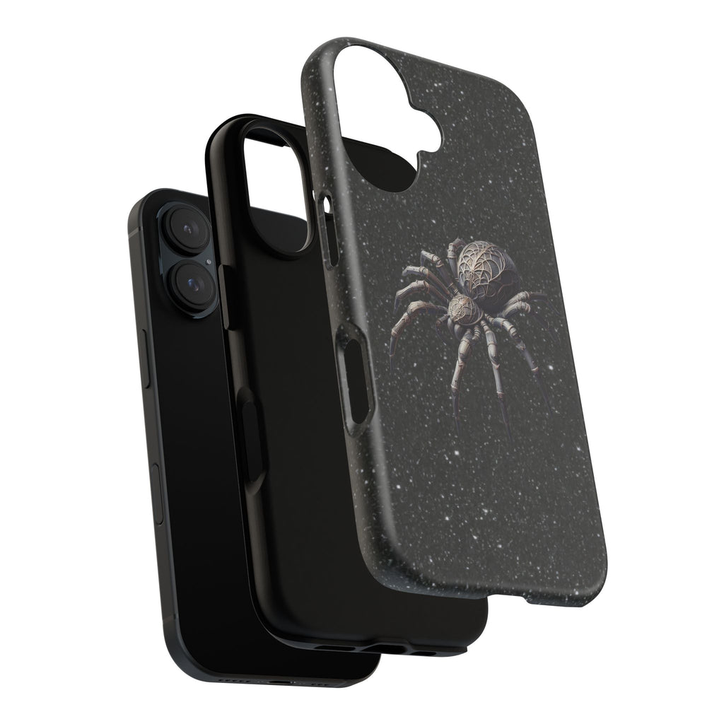 Spider Night Tough Phone Case — Dark Space Tarantula iPhone Cover Printify