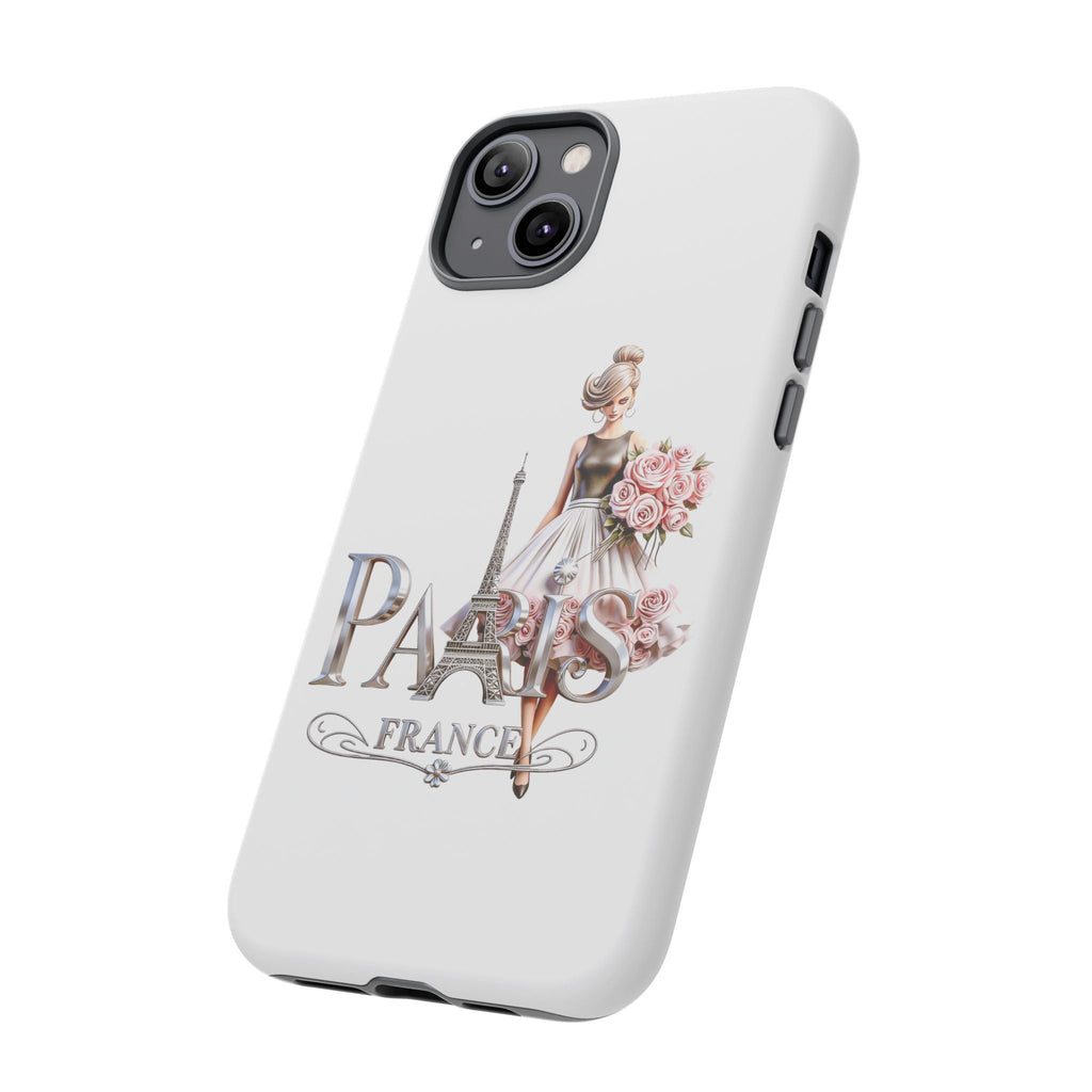 Phone Case | Eiffel Tower Floral Fashion Design Printify