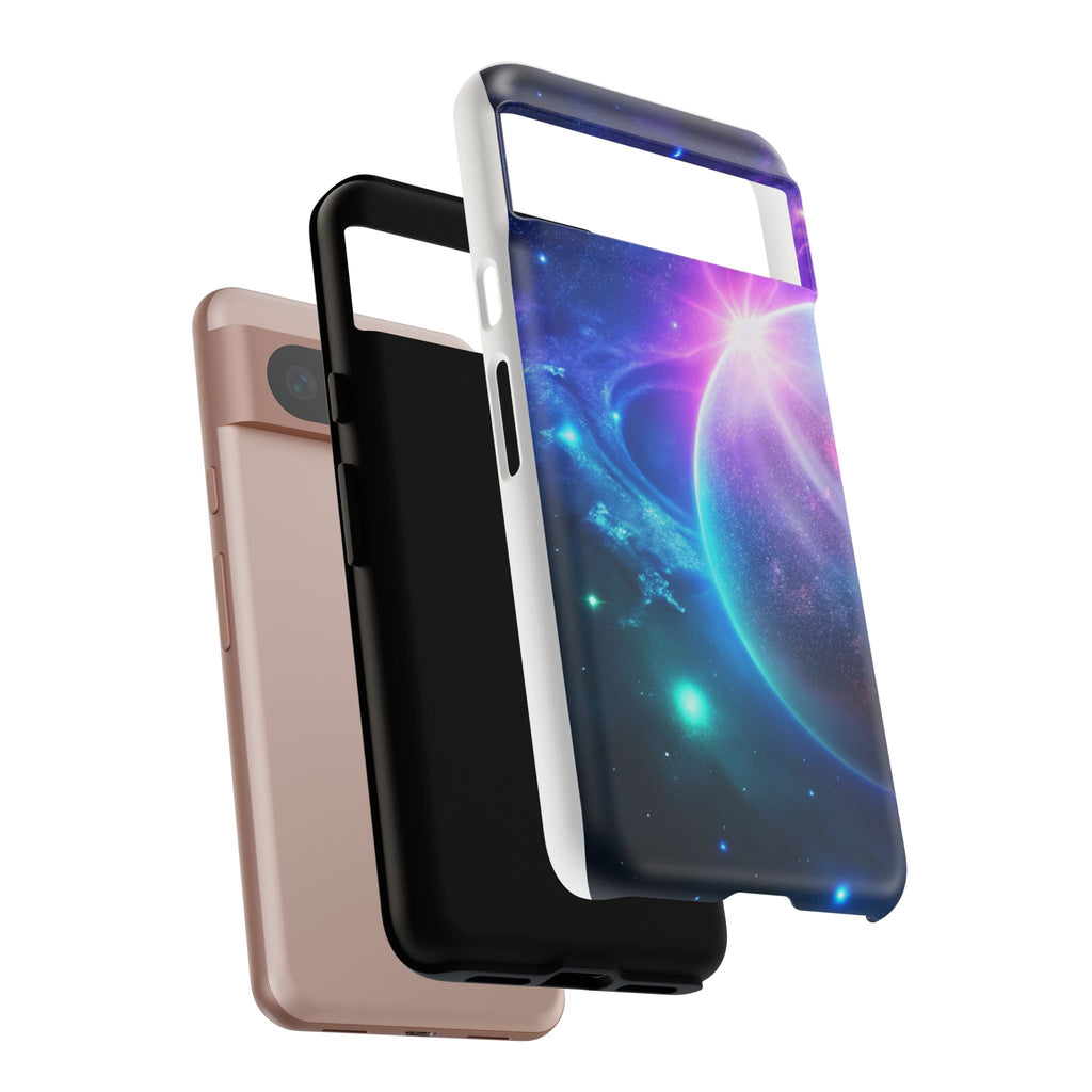 Galaxy Nebula Space Phone Case | Planet Sparkle Tough Case Printify