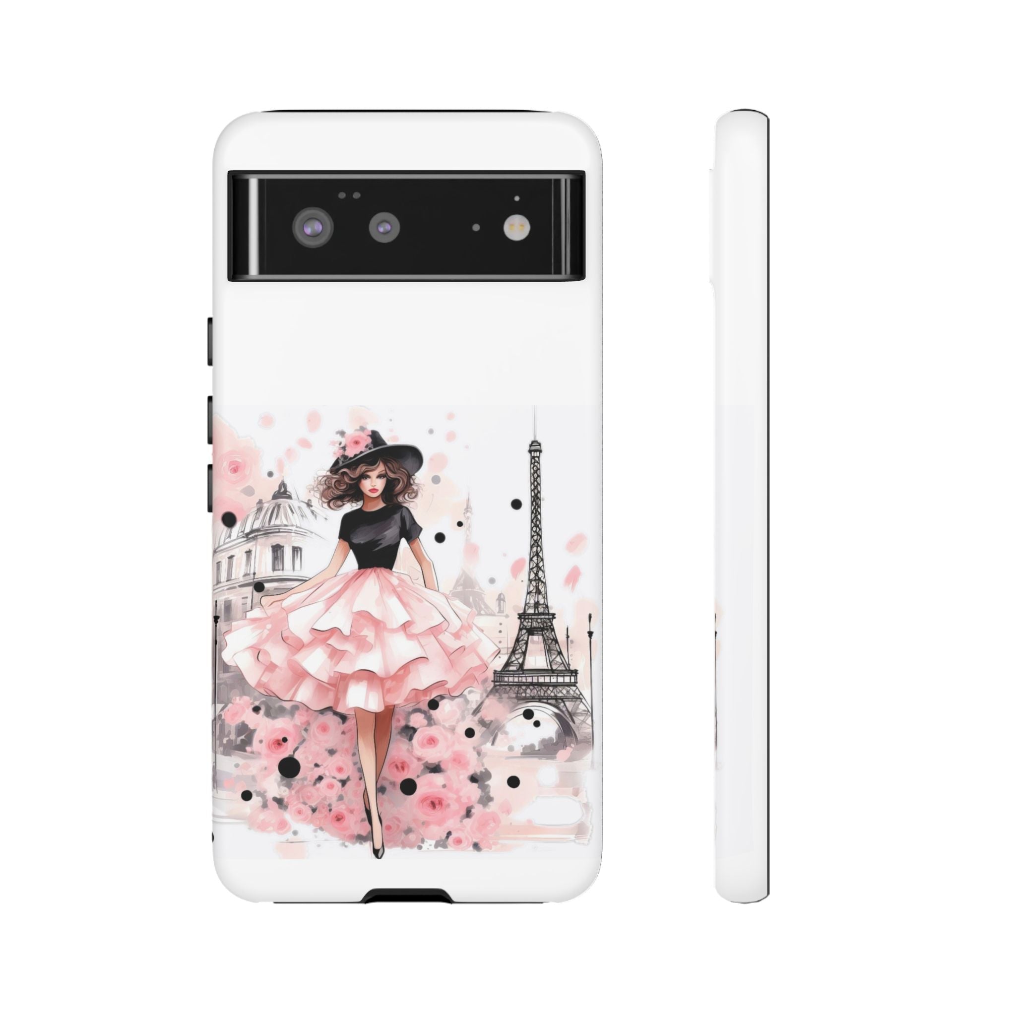 Paris Fashion Illustration Phone Case | Tough Case Printify