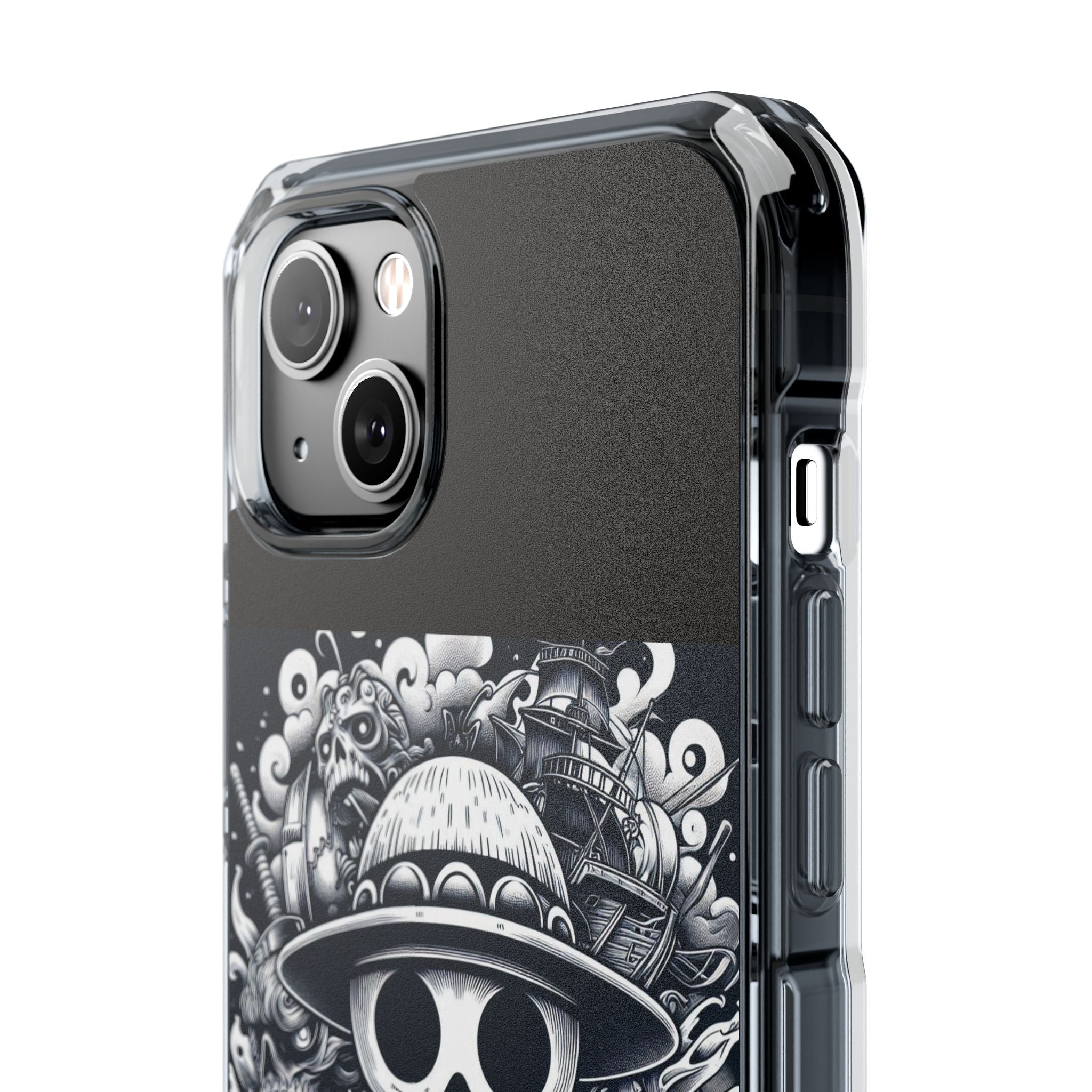One Piece Case | Magnetic Clear Impact Case Printify