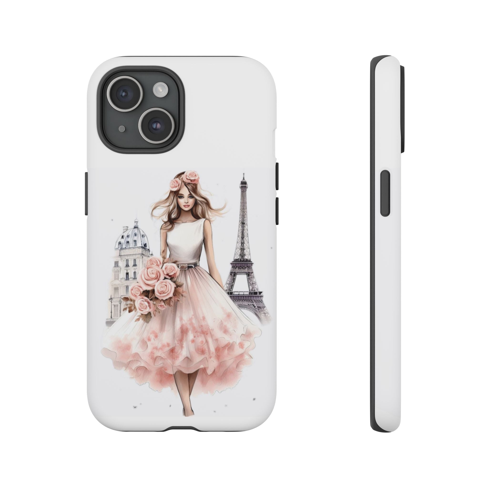 Parisian Ballerina Bouquet phone case | Tough Cases Printify