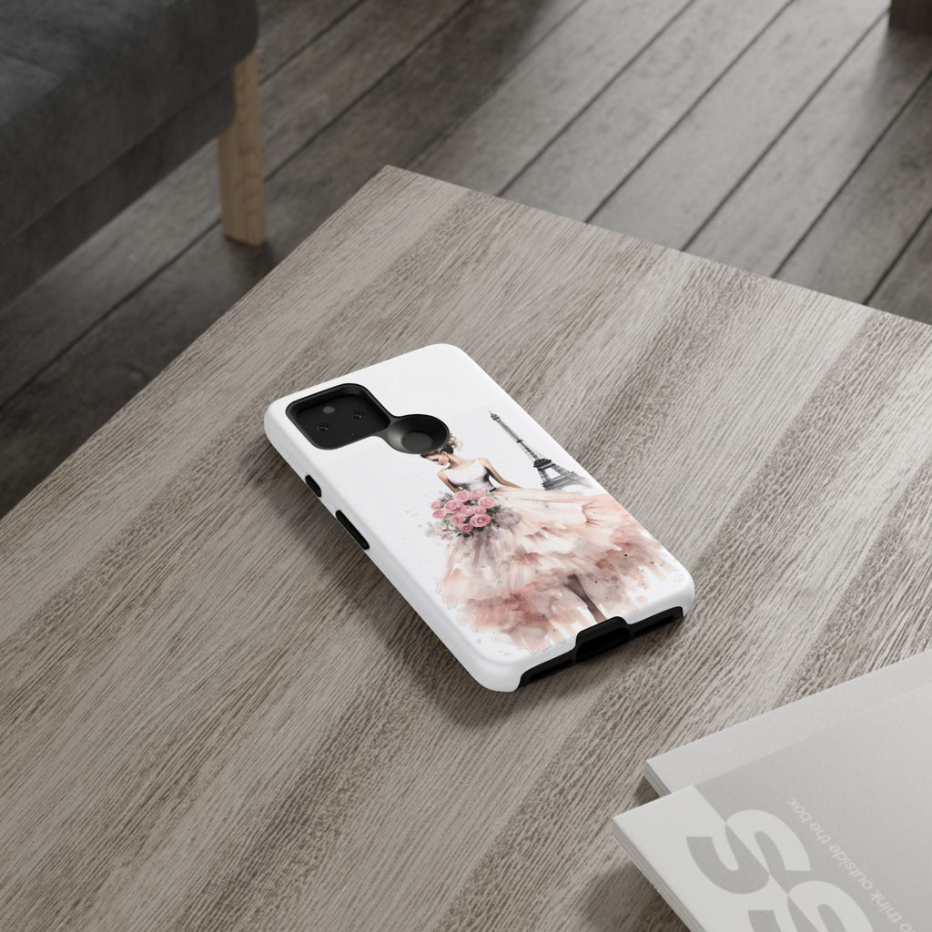 Parisian Ballerina Bouquet phone case | Tough Case Printify